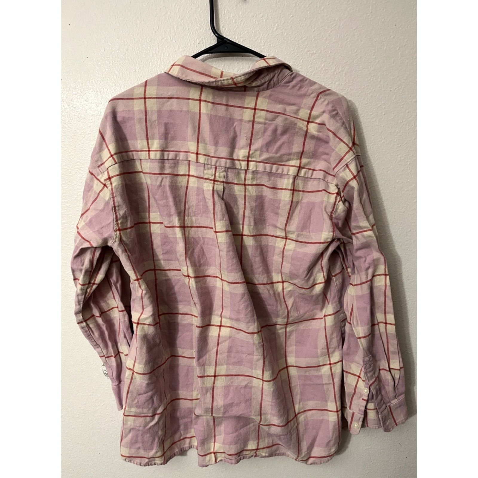 Levi's VINTAGE Levi's Women’s Button-Up Shirt Casual Long Sleeve Collared Plaid Pink 1X Plus Size Size XL / US 12-14 / IT 48-50 - 3 Thumbnail
