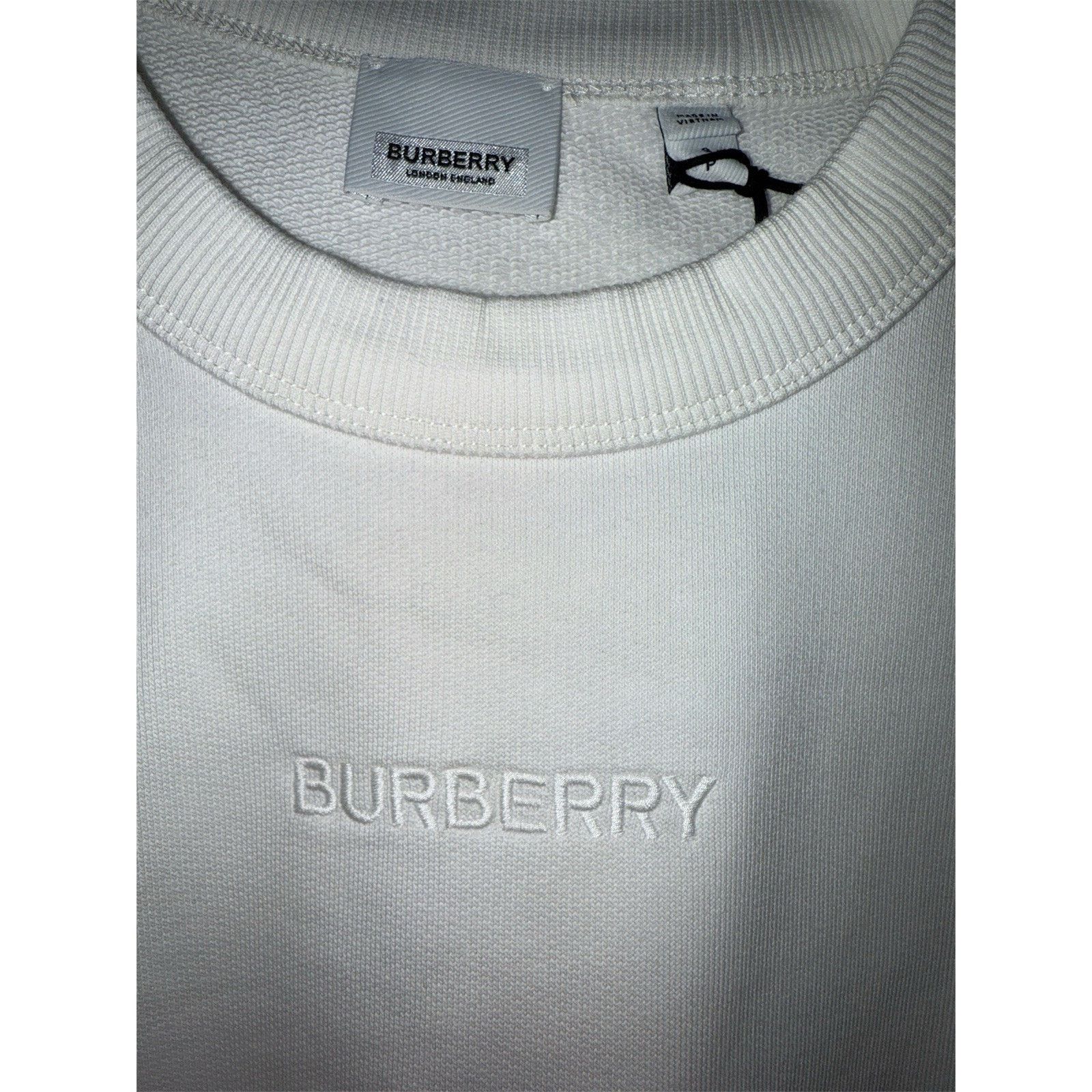 Burberry Woman’s Beige Burberry Crew Neck Size S NWT Size S / US 4 / IT 40 - 2 Thumbnail