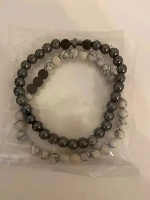 VIBE 2pcs/set Cross Beaded Bracelet Size ONE SIZE - 2 Thumbnail
