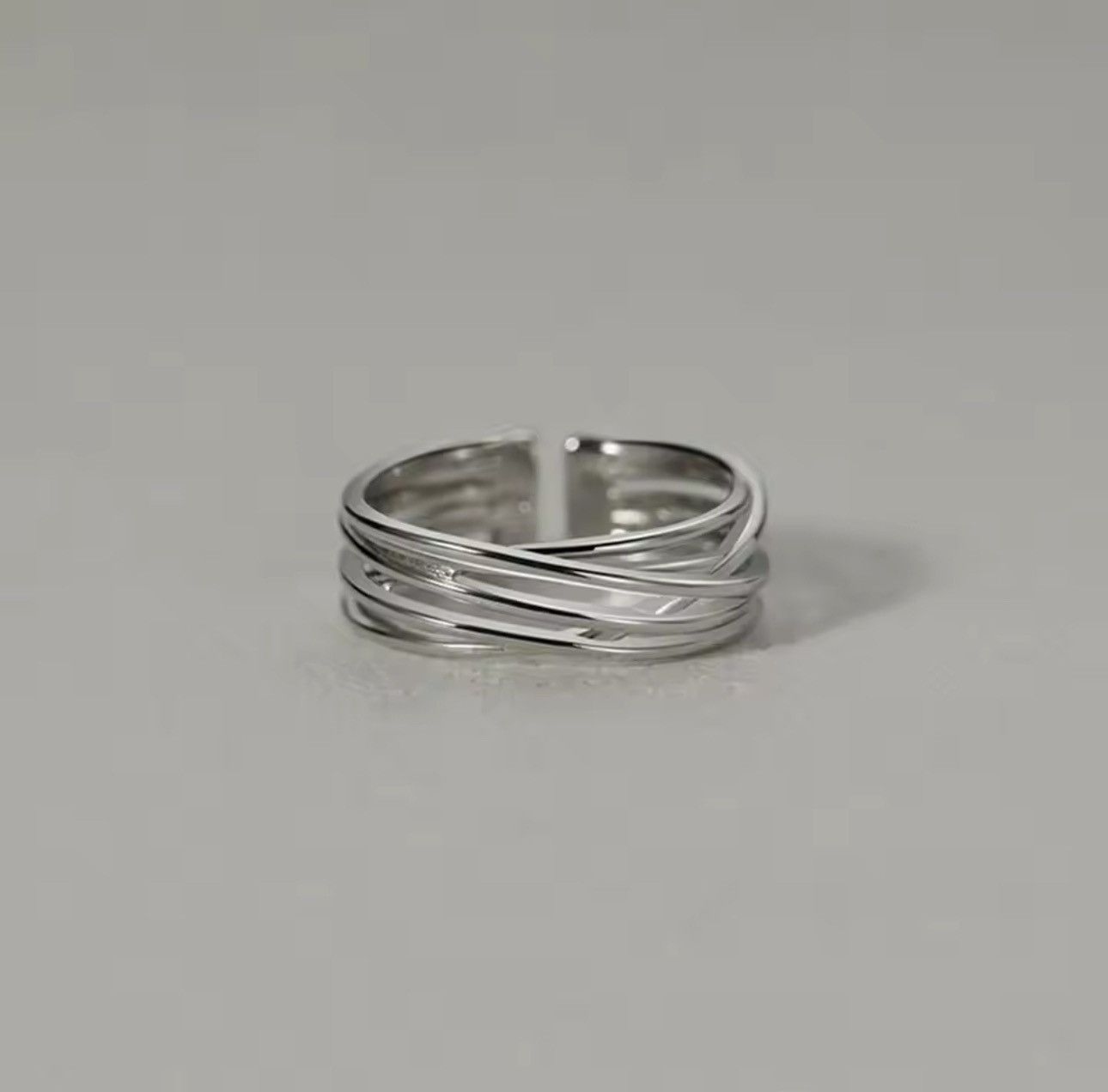 Jewelry Retro Simple Geometric Ring Size ONE SIZE - 1 Thumbnail