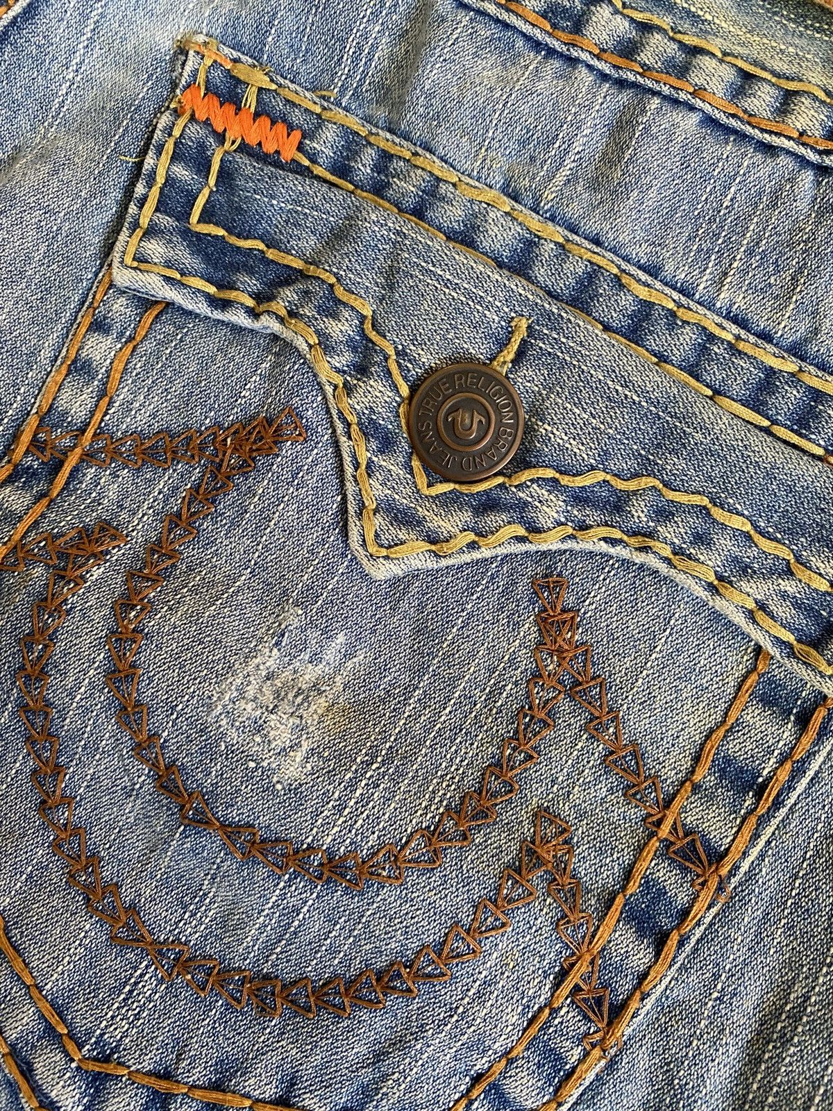 Japanese Brand × True Religion × Vintage True Religion Billy Super T Straight Cut Jeans Size US 38 / EU 54 - 11 Thumbnail