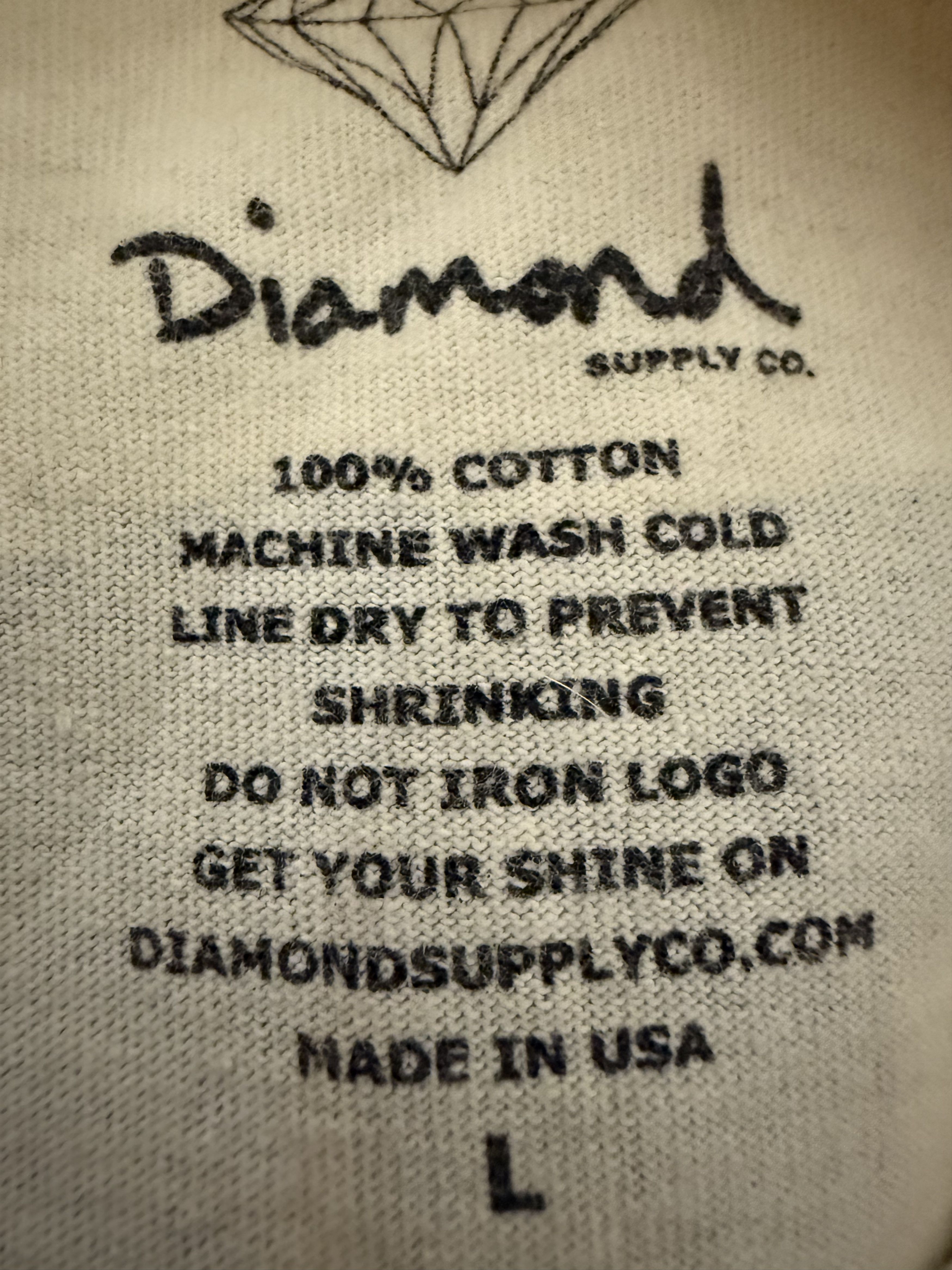 Diamond Supply Co. Diamond Supply Co. + Jet Life "Diamond Lifers" T-Shirt Size US L / EU 52-54 / 3 - 3 Thumbnail