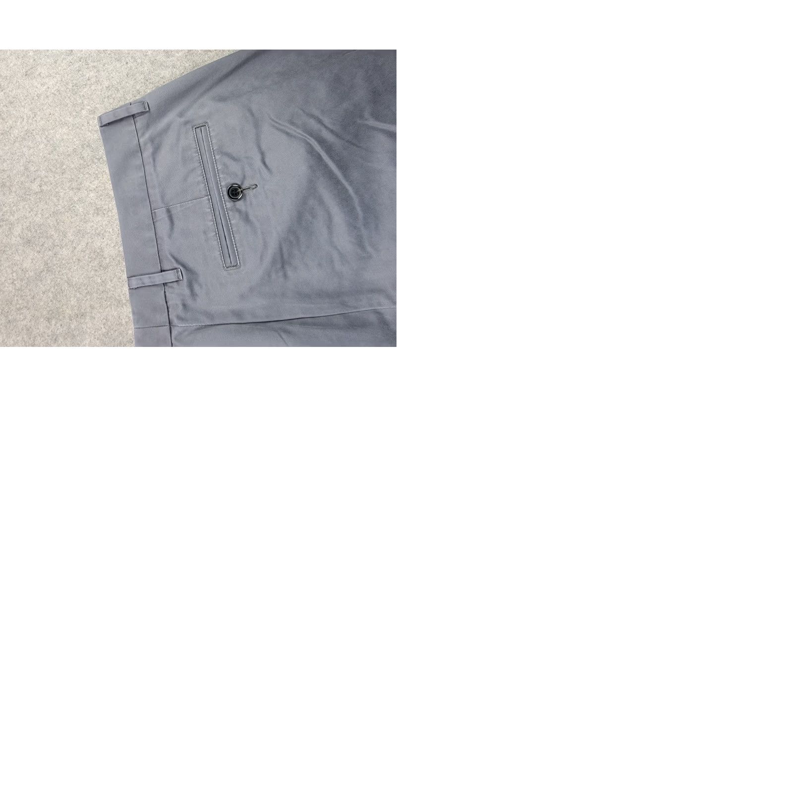 Bonobos Bonobos Friday Pants Men 34x31 Straight Leg Casual Workwear Slim Chino Gray Cotton Pocket Slash Pocket Mens Regular 34in 31in Pants Size US 34 / EU 50 - 10 Thumbnail