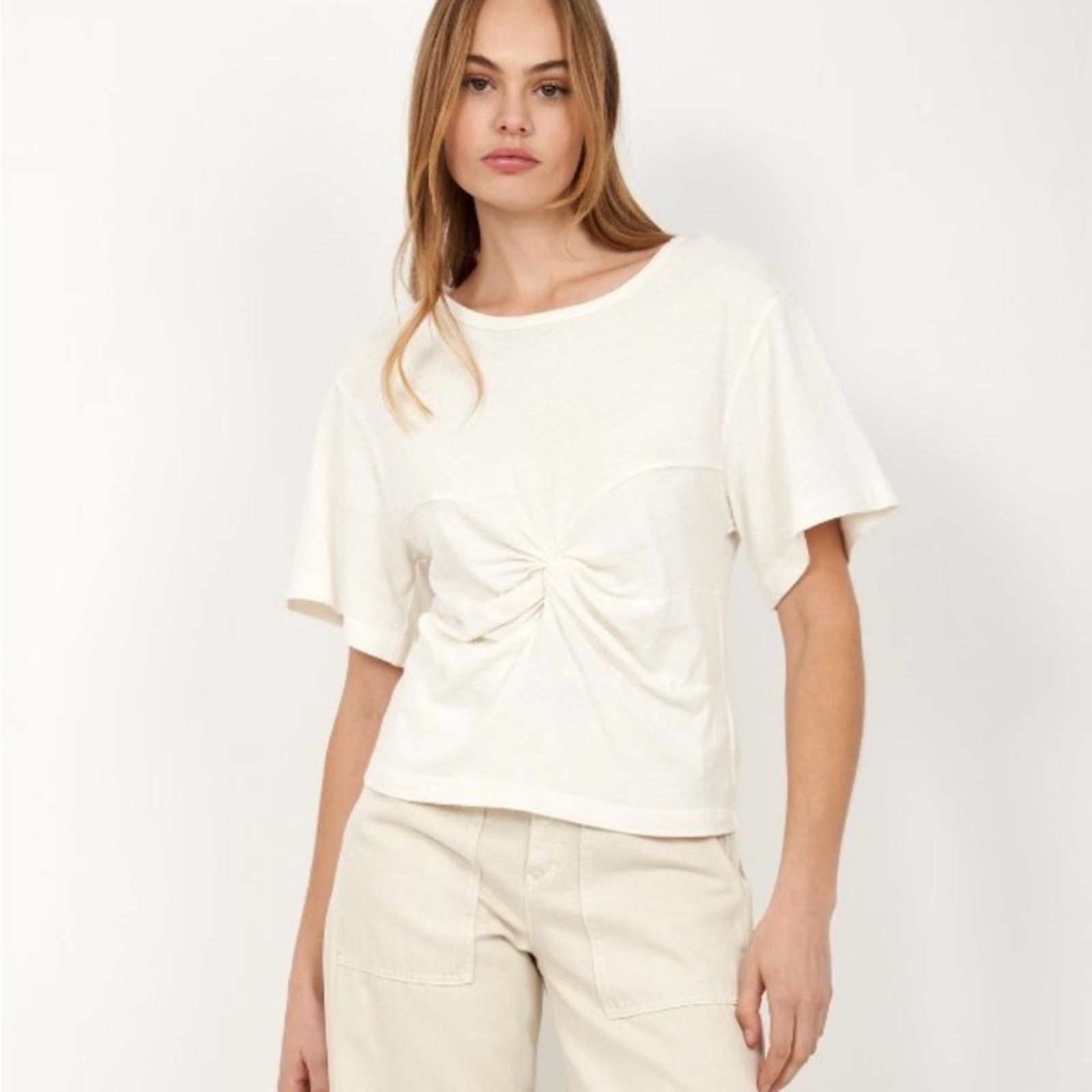Joie New Soft Joie Rami top - ivory - Small - $128 Size S / US 4 / IT 40 - 1 Thumbnail