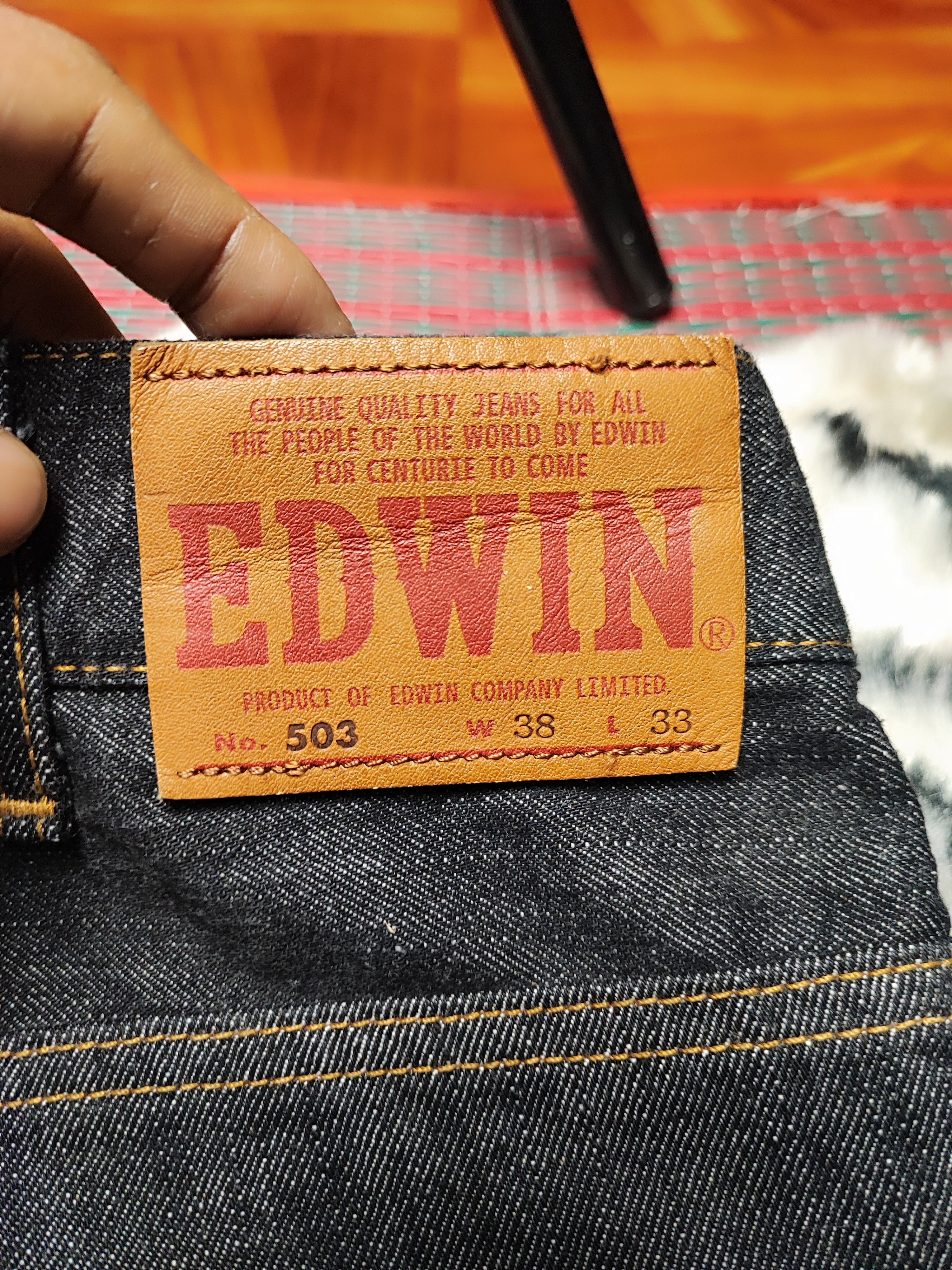 Edwin VINTAGE EDWIN 503 NEW WITH TAG Size US 38 / EU 54 - 15 Thumbnail