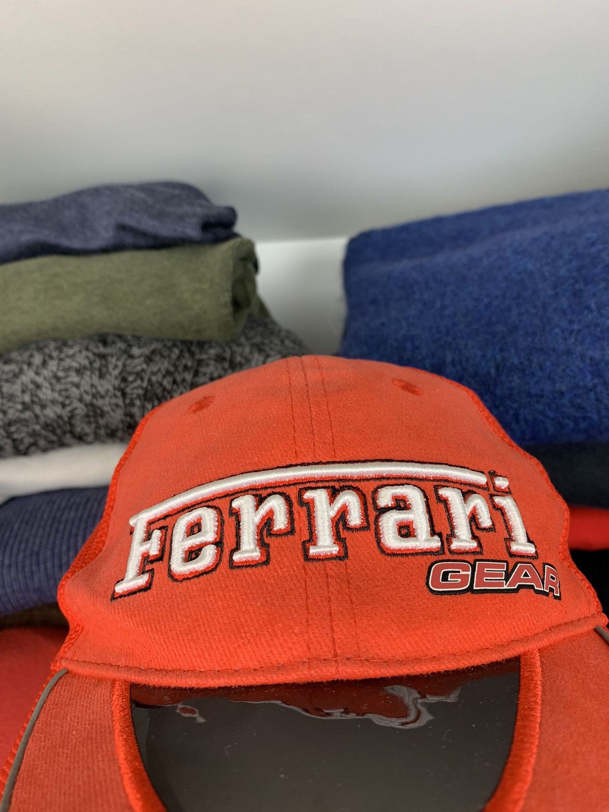 Ferrari × Vintage Vintage Ferrari Cap Hat Size ONE SIZE - 3 Thumbnail