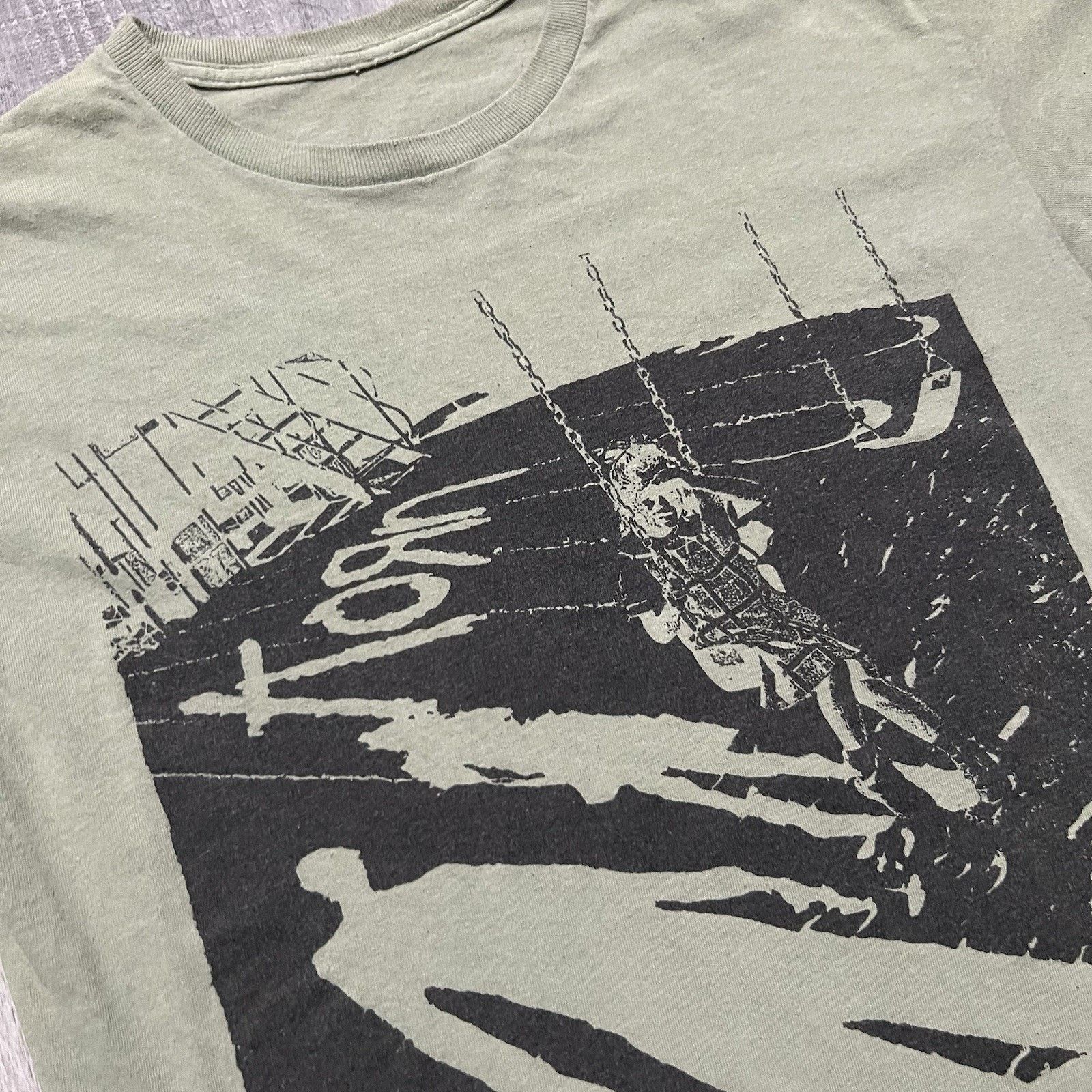 Vintage KORN Self Titled Album Cover Nu Metal Metal Band T Shirt M Size US M / EU 48-50 / 2 - 3 Thumbnail
