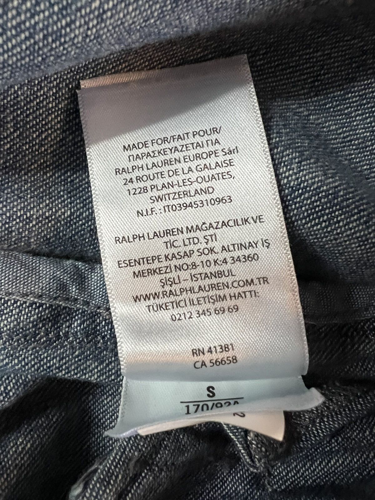 Polo Ralph Lauren Polo Ralph Lauren Denim Jacket Size US S / EU 44-46 / 1 - 9 Thumbnail