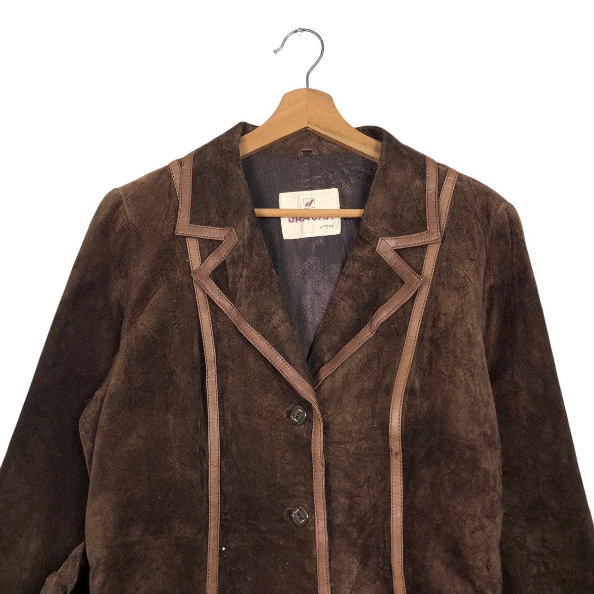 Japanese Brand 📌Vintage Long Biker Leather Jacket Jha-Jha Japan Size US M / EU 48-50 / 2 - 4 Thumbnail