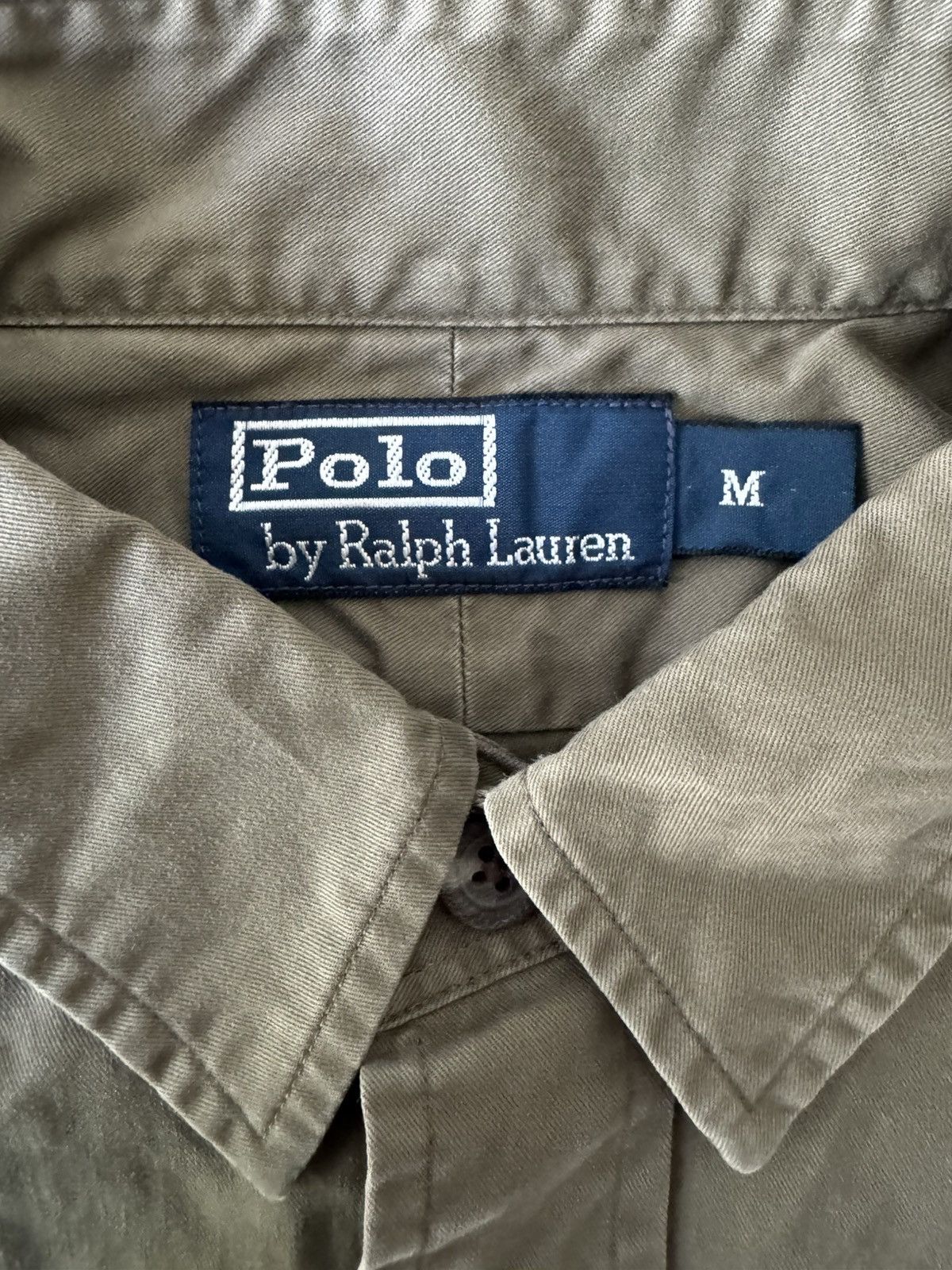 Other rare men's khaki shirt Polo Ralph Lauren Size US M / EU 48-50 / 2 - 6 Thumbnail