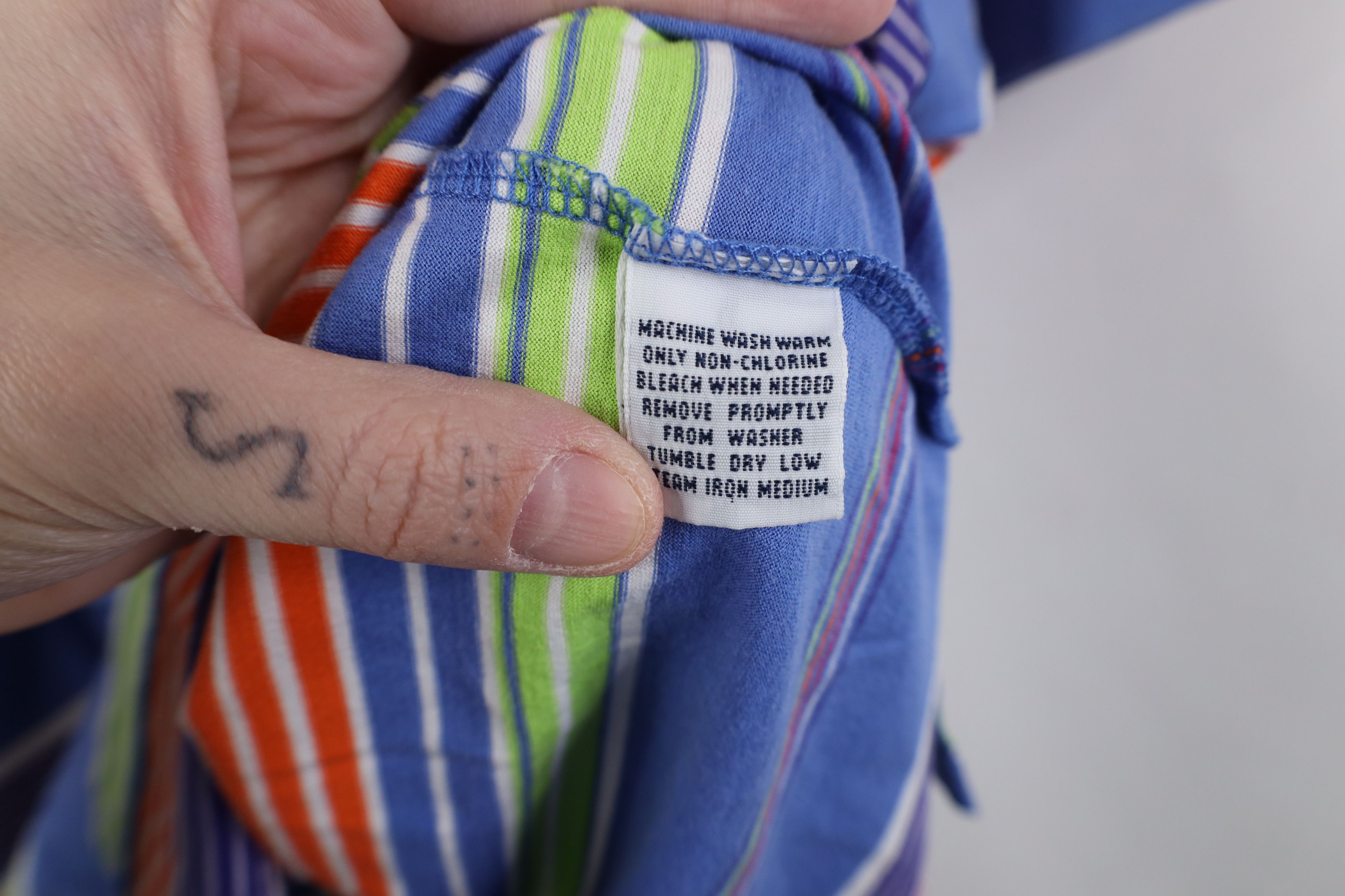 Polo Ralph Lauren Vintage 90s Y2K Ralph Lauren Soft Knit Rainbow Striped Polo Size US L / EU 52-54 / 3 - 10 Thumbnail
