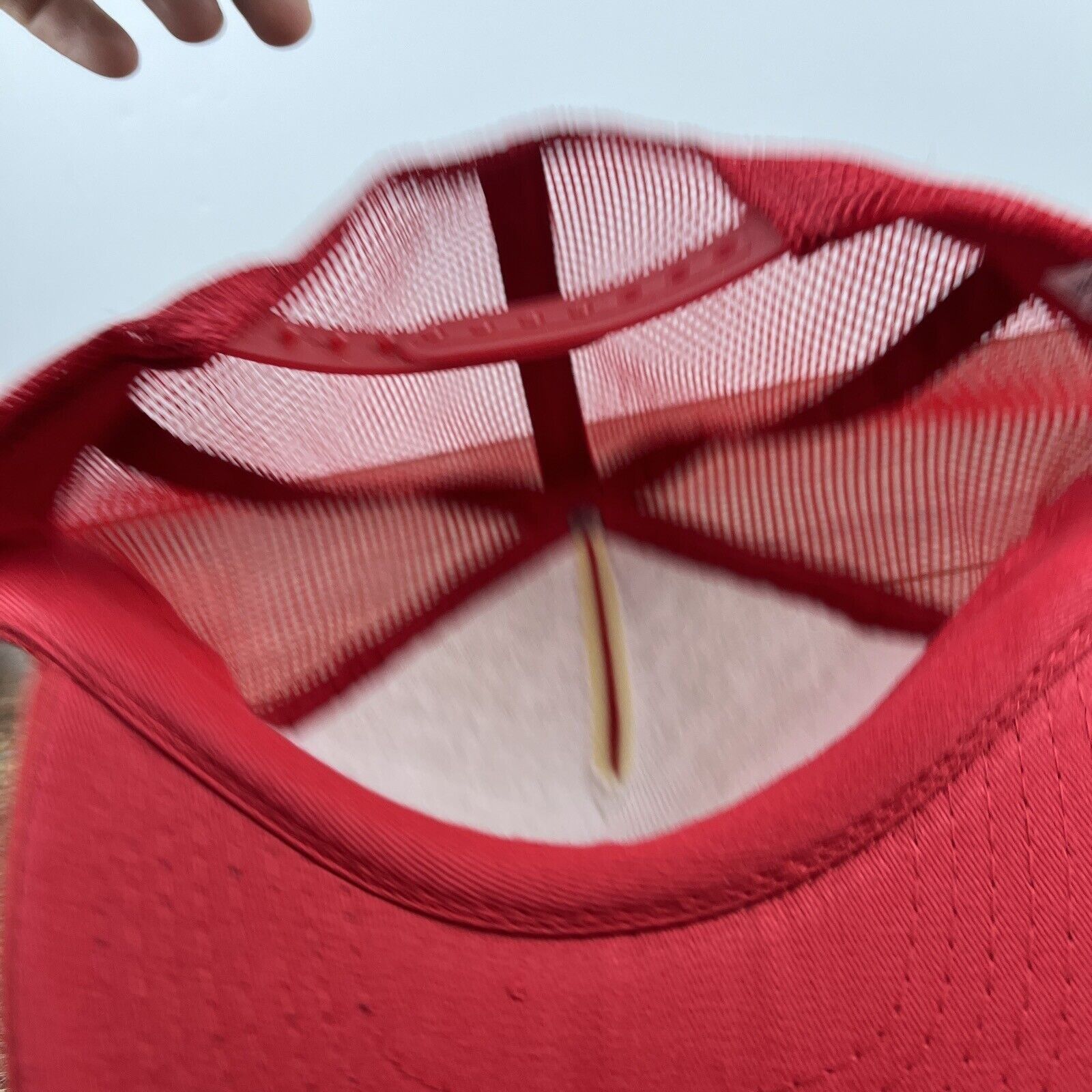 Other CAP Snapback Hat Red Hat Adjustable Adult Size Hat Red Cap Size ONE SIZE - 12 Thumbnail