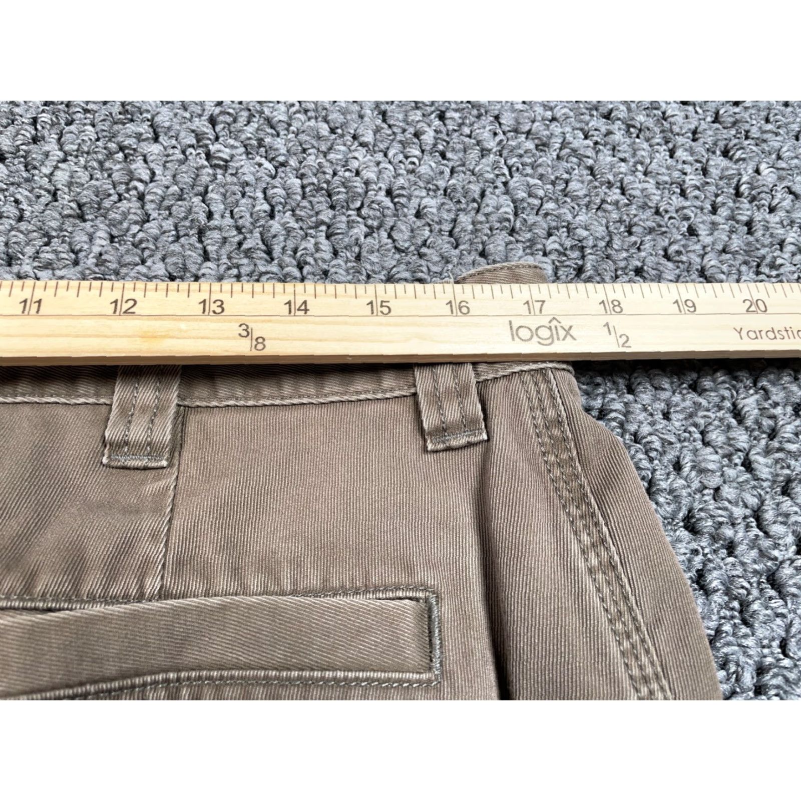 Vintage L.L. Bean Pants Men 34 x 31 Brown Canvas Straight Leg Workwear Mens Outdoor Size US 34 / EU 50 - 4 Thumbnail