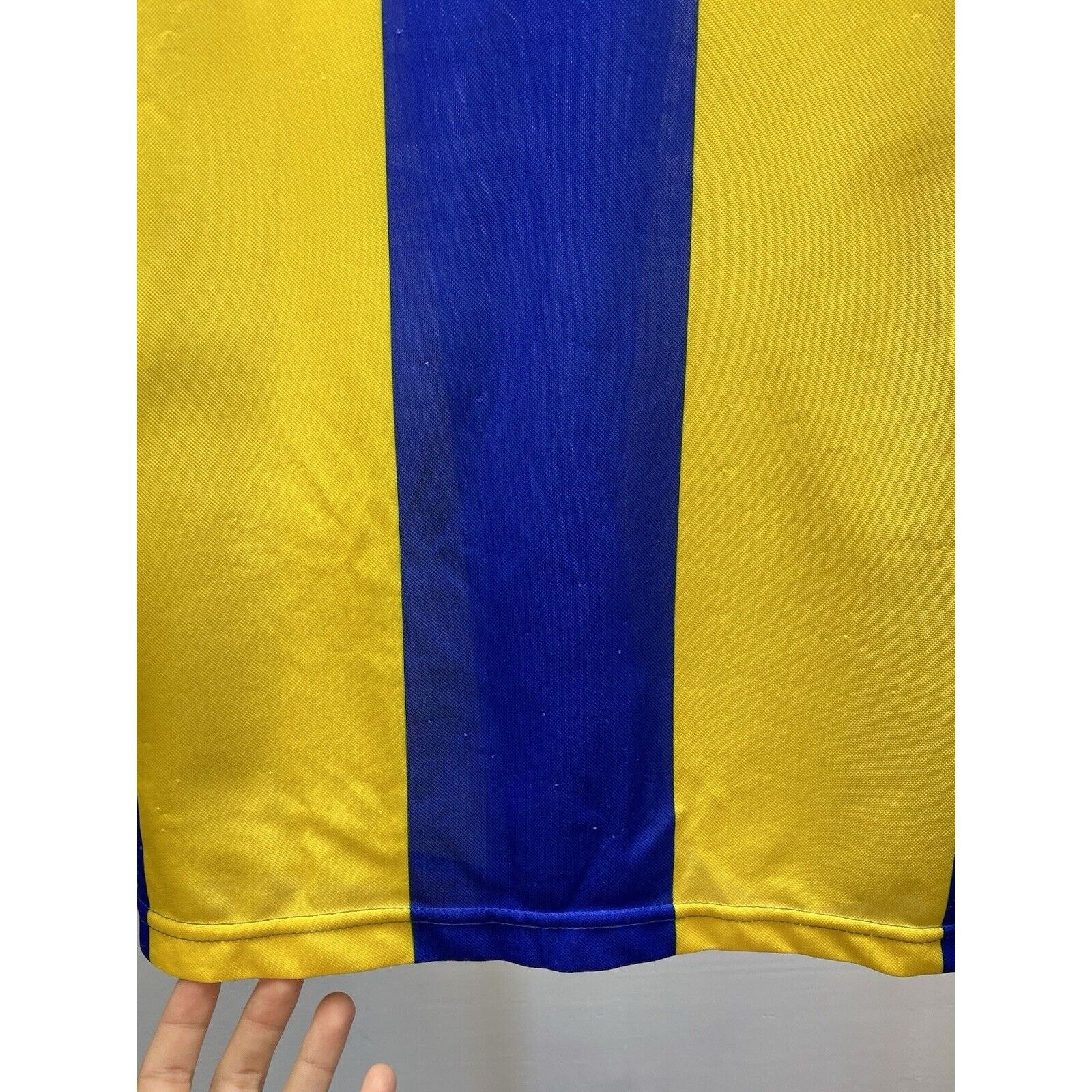 Asics Vintage Leeds United 1993 1995 Away Soccer Jersey Kids Boys Size US XXS / EU 40 - 19 Thumbnail