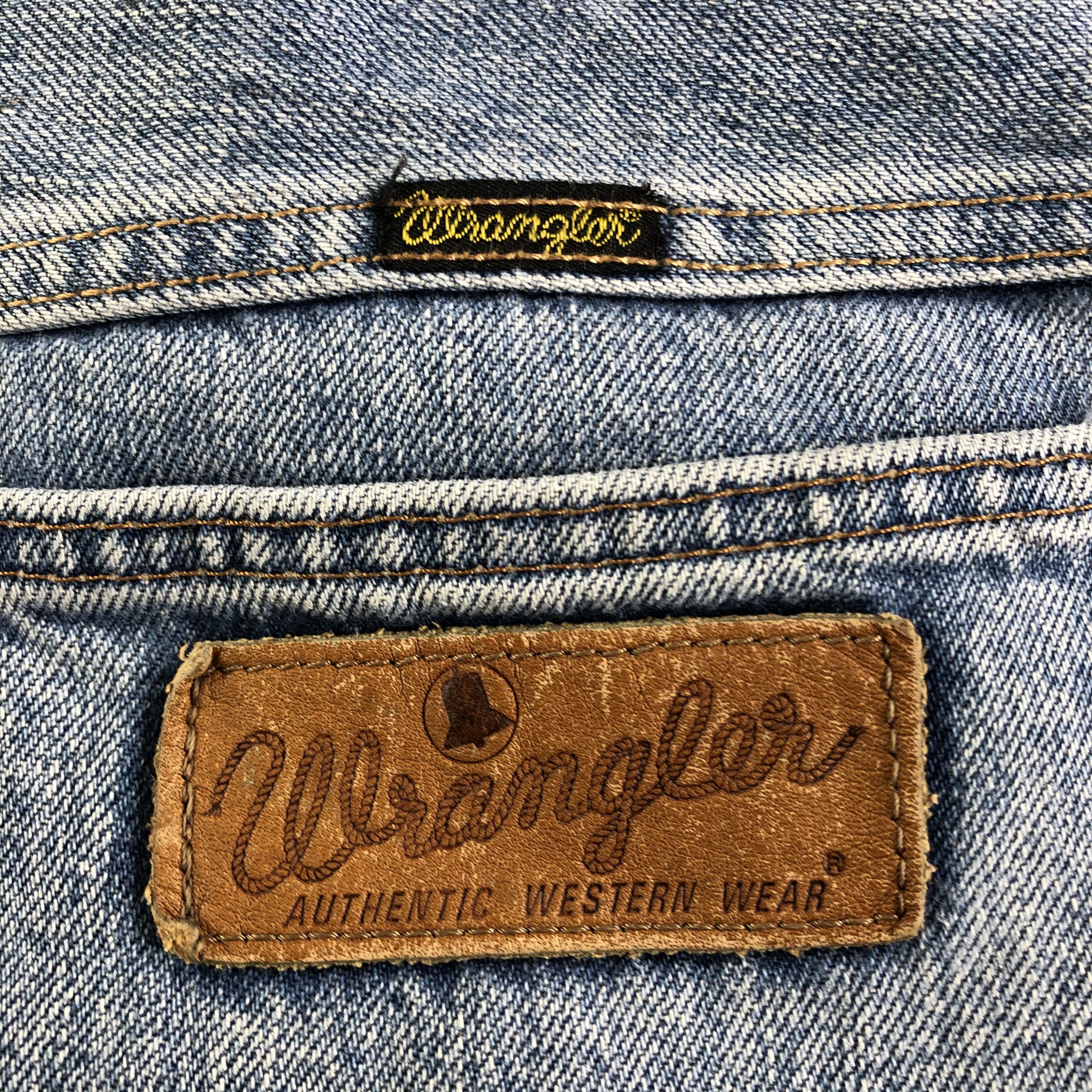 Vintage Vintage 90s Wrangler Blue Bell Redline Jeans-JM3572 Size US 35 - 5 Thumbnail