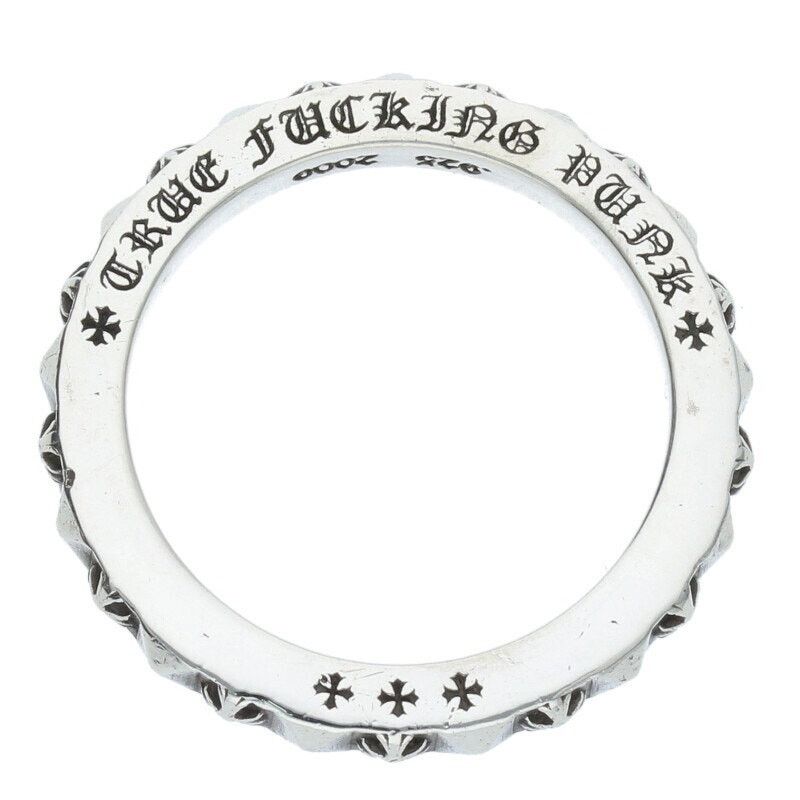 Chrome Hearts True Fucking Punk Silver Ring