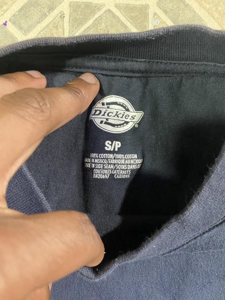 Dickies Vintage Y2K dickes faded pocket tee navy blue size small Size US S / EU 44-46 / 1 - 3 Thumbnail