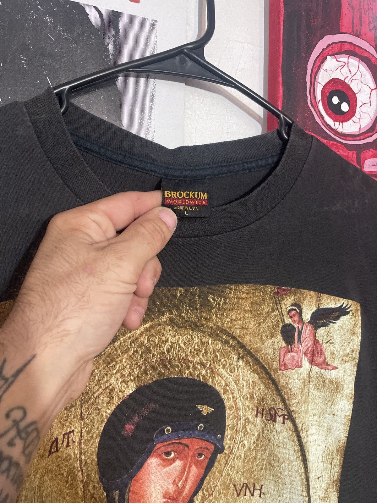 Band Tees × Vintage 1993 PAUL MCCARTNEY TOUR SHIRT Size US L / EU 52-54 / 3 - 3 Thumbnail