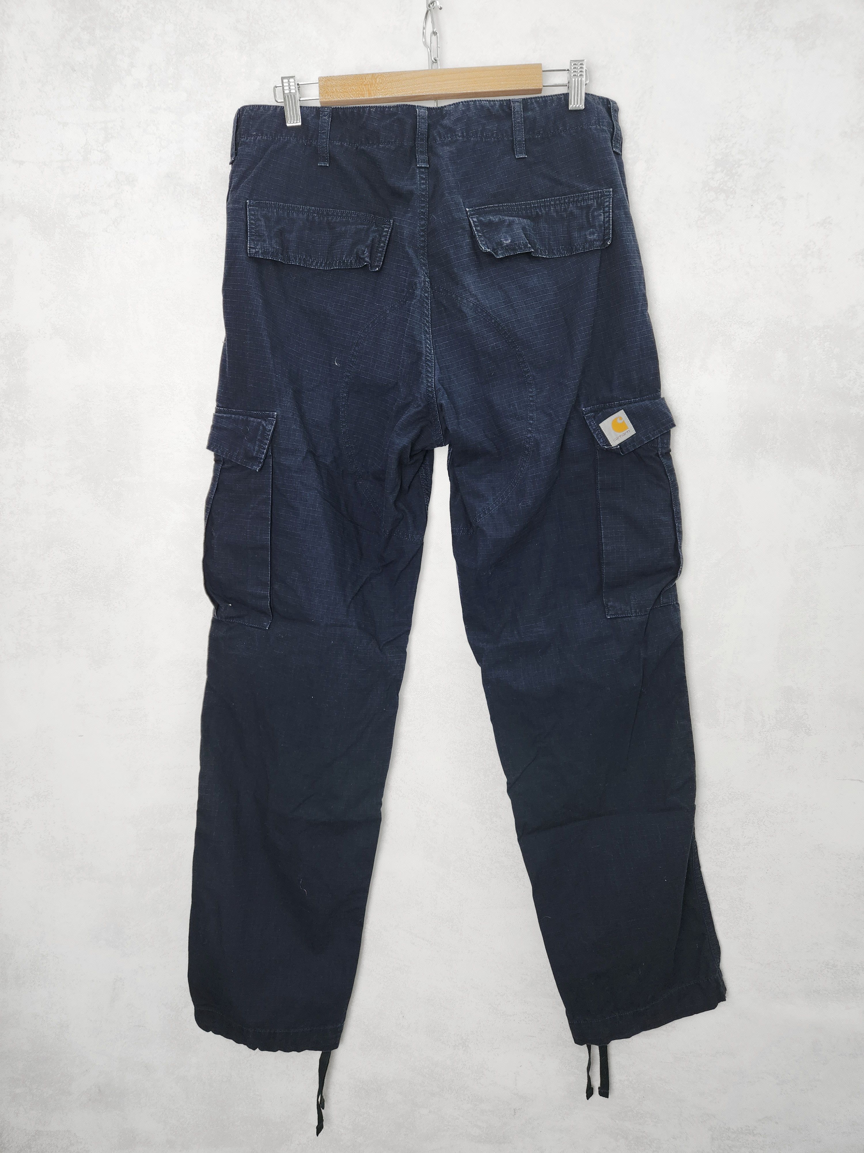 Carhartt Carhartt work in progress regular cargo pants blue Size US 36 / EU 52 - 1 Thumbnail