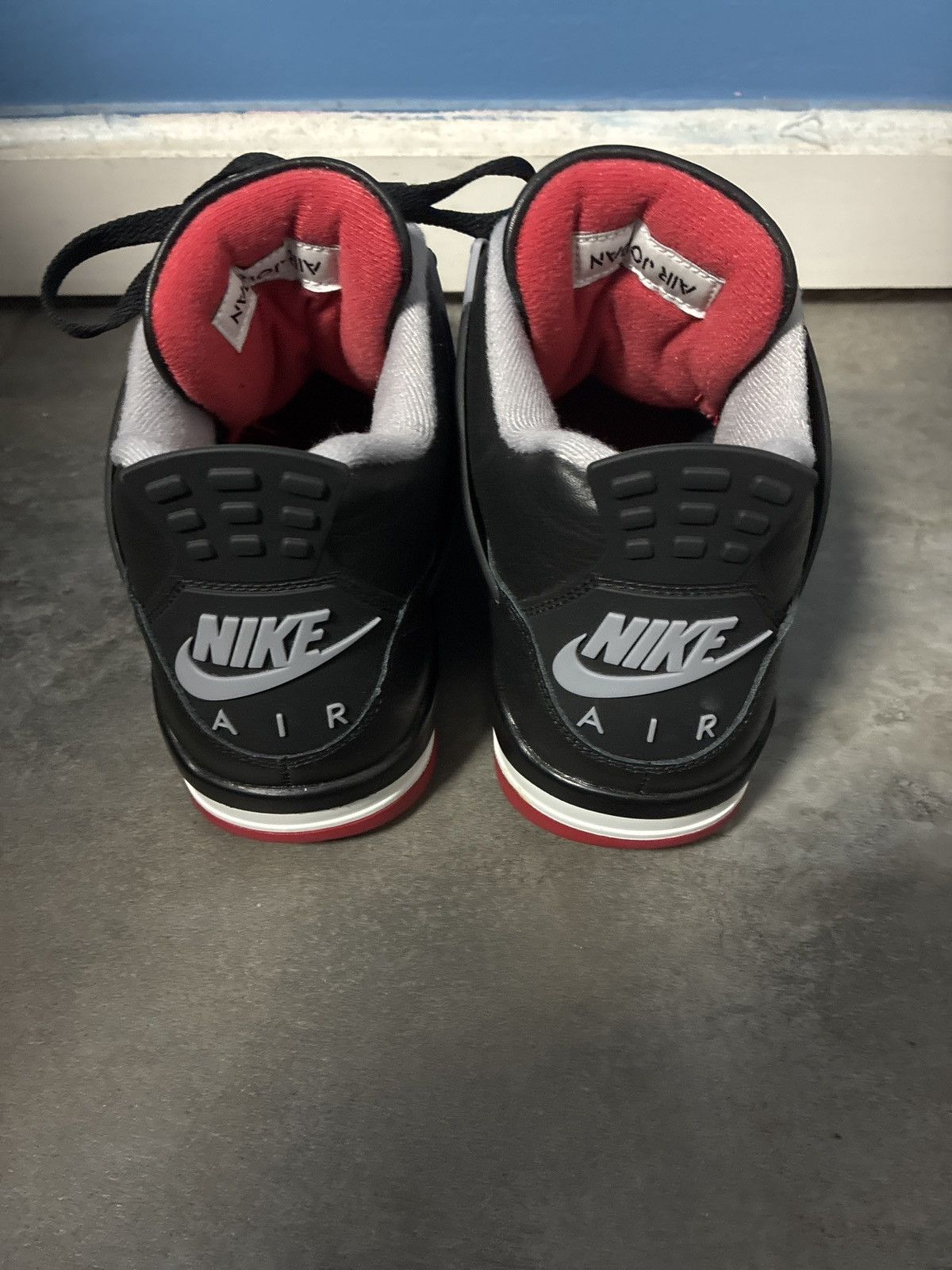 Jordan Brand Jordan 4 Bred Reimagined Retro Size US 8.5 / EU 41-42 - 3 Thumbnail