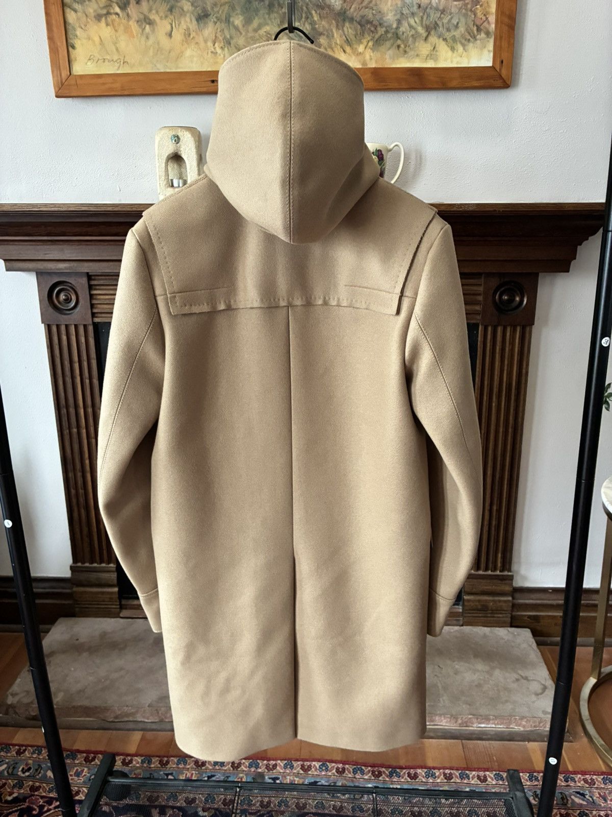 Hedi Slimane Dior Homme AW04 “VOTC” Hooded Wool Trench Coat Size 46 Camel Size US S / EU 44-46 / 1 - 6 Thumbnail