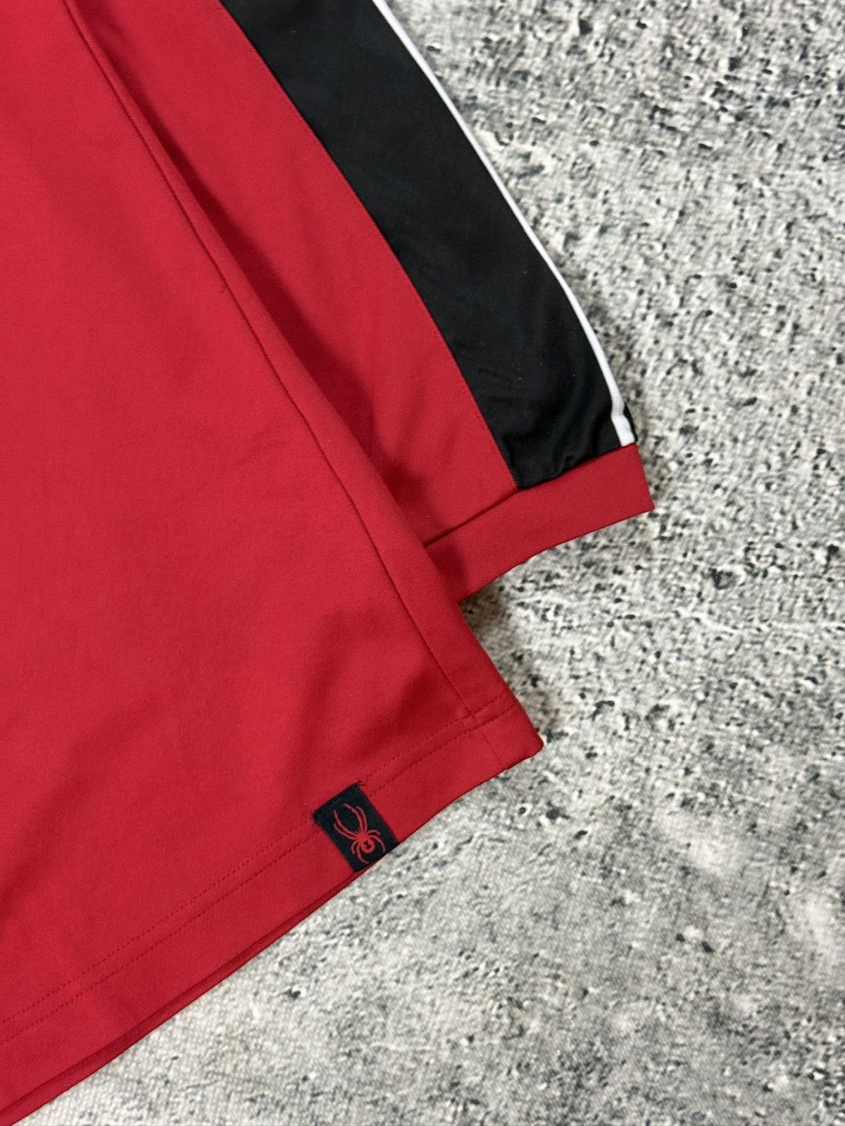 Spyder Spyder long sleeve red half zip sweatshirt motocross running Size US XL / EU 56 / 4 - 2 Thumbnail