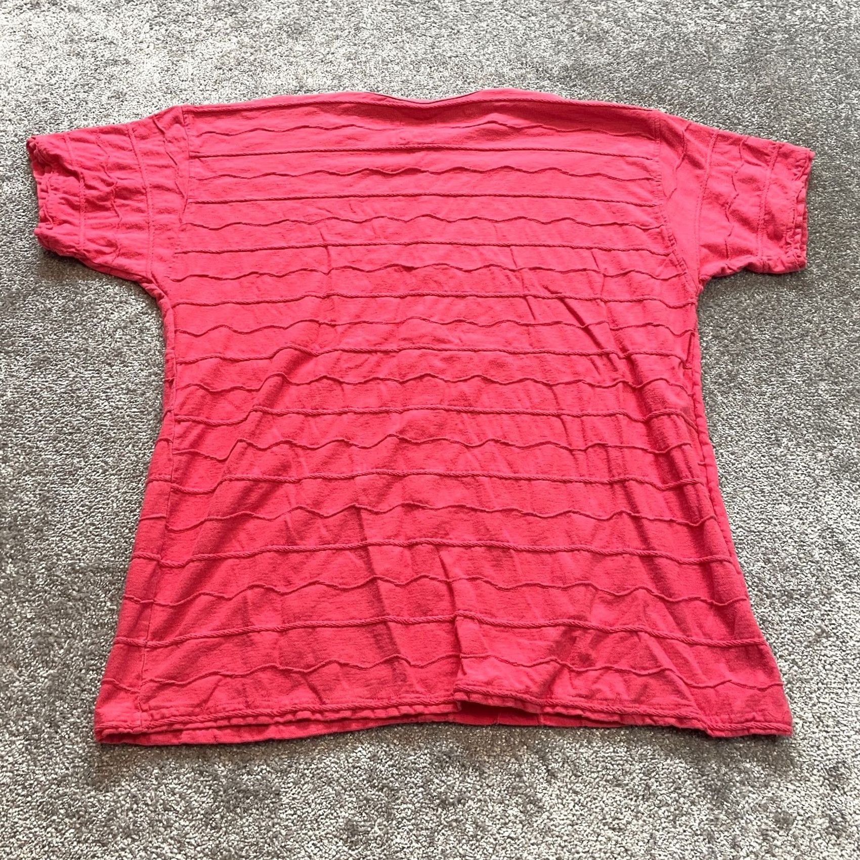 Vintage VINTAGE Only USA T-Shirt Womens L Pink Short Sleeve 100% Cotton Knit Shirt Manuf Honduras Size L / US 10 / IT 46 - 7 Thumbnail
