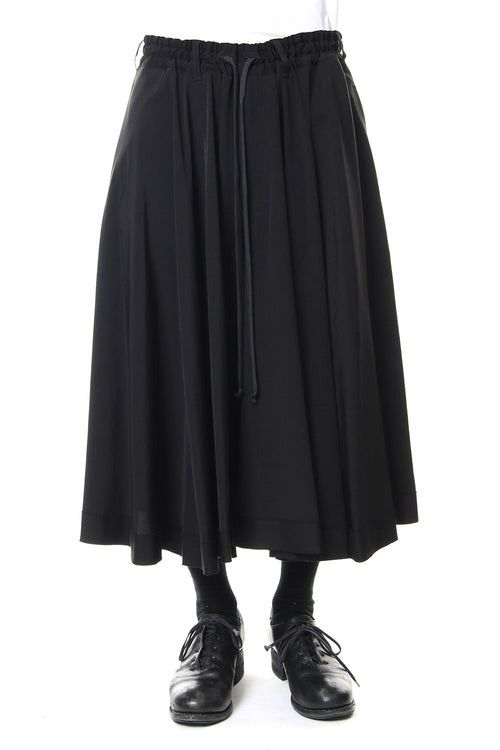 image of Groundy x Yohji Yamamoto Wide Pants Skirt Cyrcle Pants in Black, Men's (Size 32)