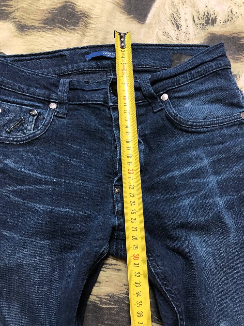G-Star G Star Jeans Adult Raw Denim Dark Wash Straight Leg Size 30" / US 8 / IT 44 - 12 Thumbnail