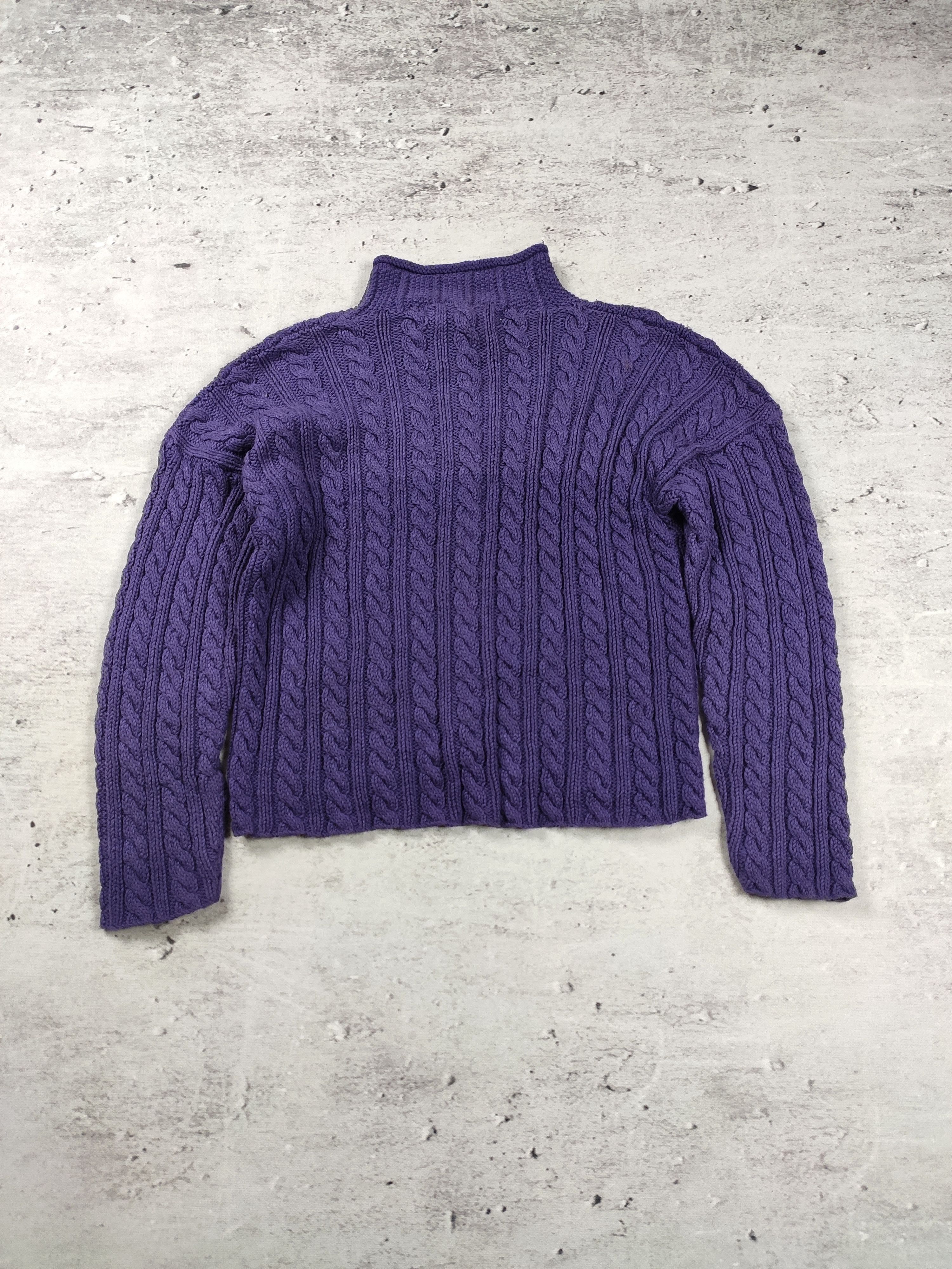 Vintage Rare vintage hippie cardigan made in nepal purple oversize Size M / US 6-8 / IT 42-44 - 7 Thumbnail