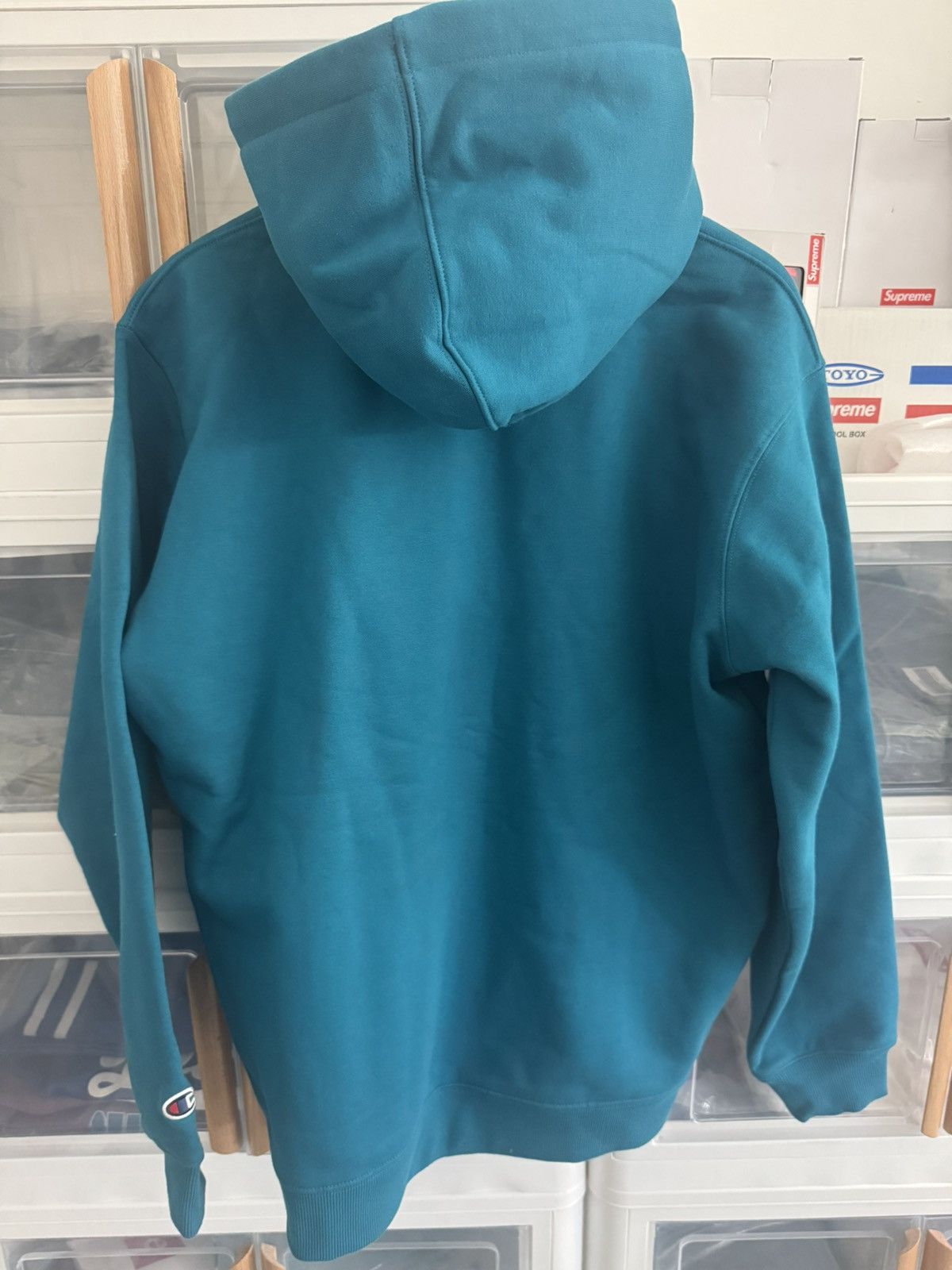 Champion × Supreme Supreme X Champion Hoodie Size US L / EU 52-54 / 3 - 2 Thumbnail