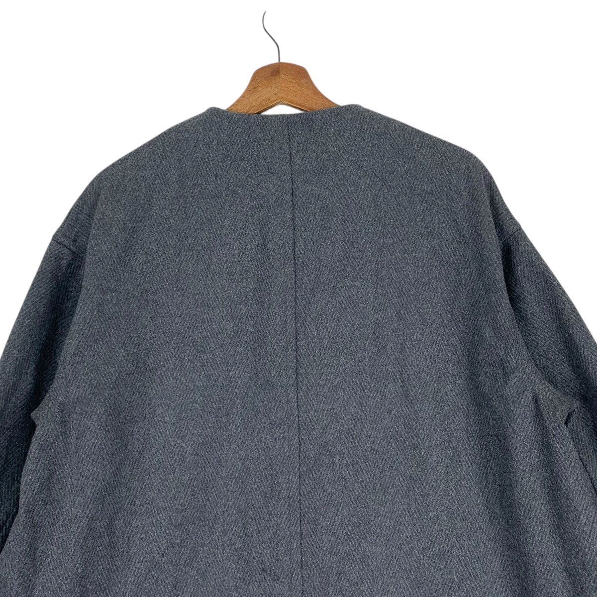 Japanese Brand Vintage Universal Tissu Women Button Jacket Size L / US 10 / IT 46 - 8 Thumbnail