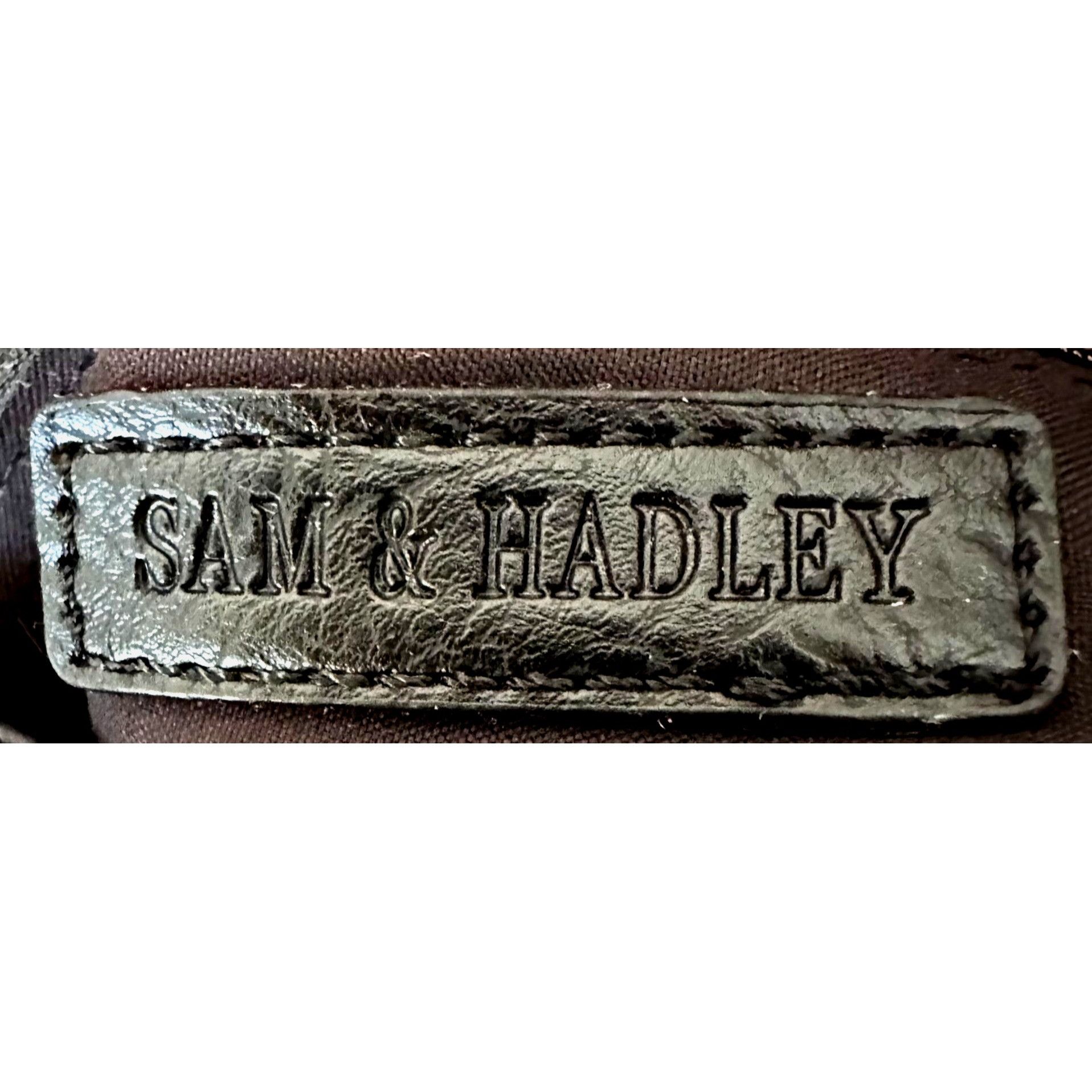 Other Sam Hadley Shoulder Bag Black Vegan Leather Western Tooled S Size ONE SIZE - 12 Thumbnail
