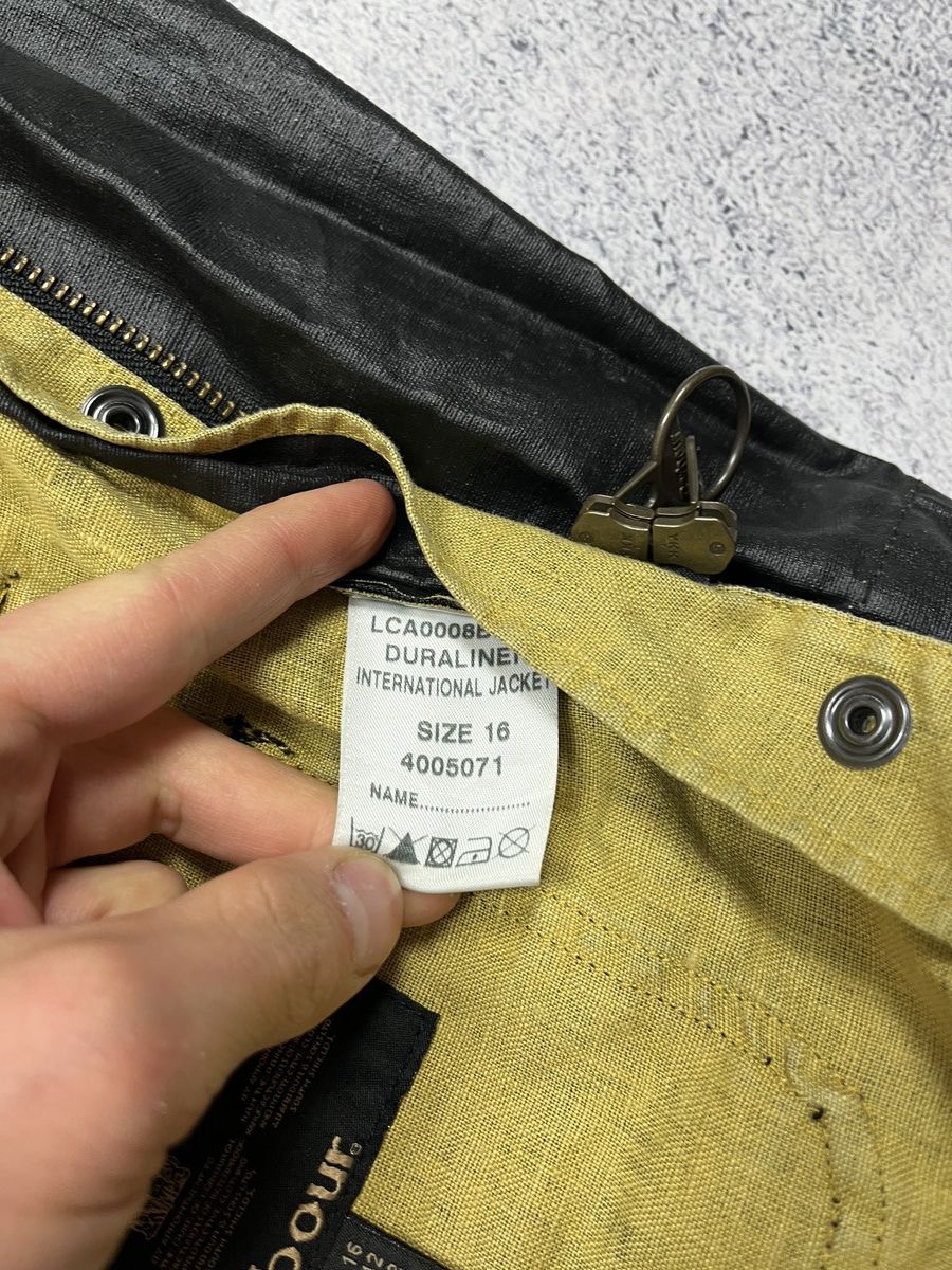 Barbour Vintage Barbour International Duralinen Women’s Jacket Rare Size XL / US 12-14 / IT 48-50 - 10 Thumbnail