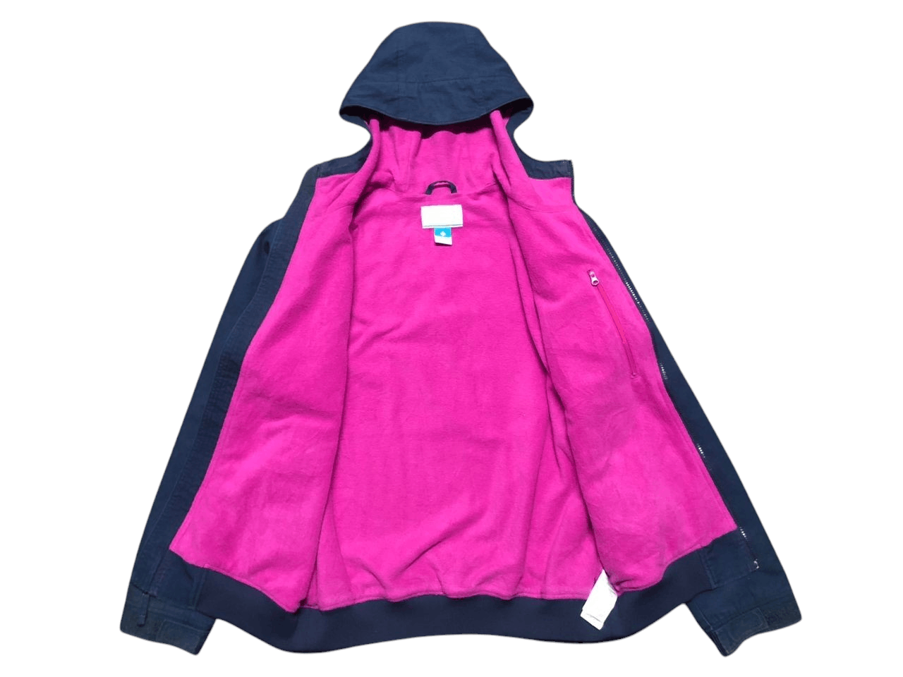 Columbia Vintage Columbia Hoodie Jacket Fleece Lined Size US L / EU 52-54 / 3 - 3 Thumbnail