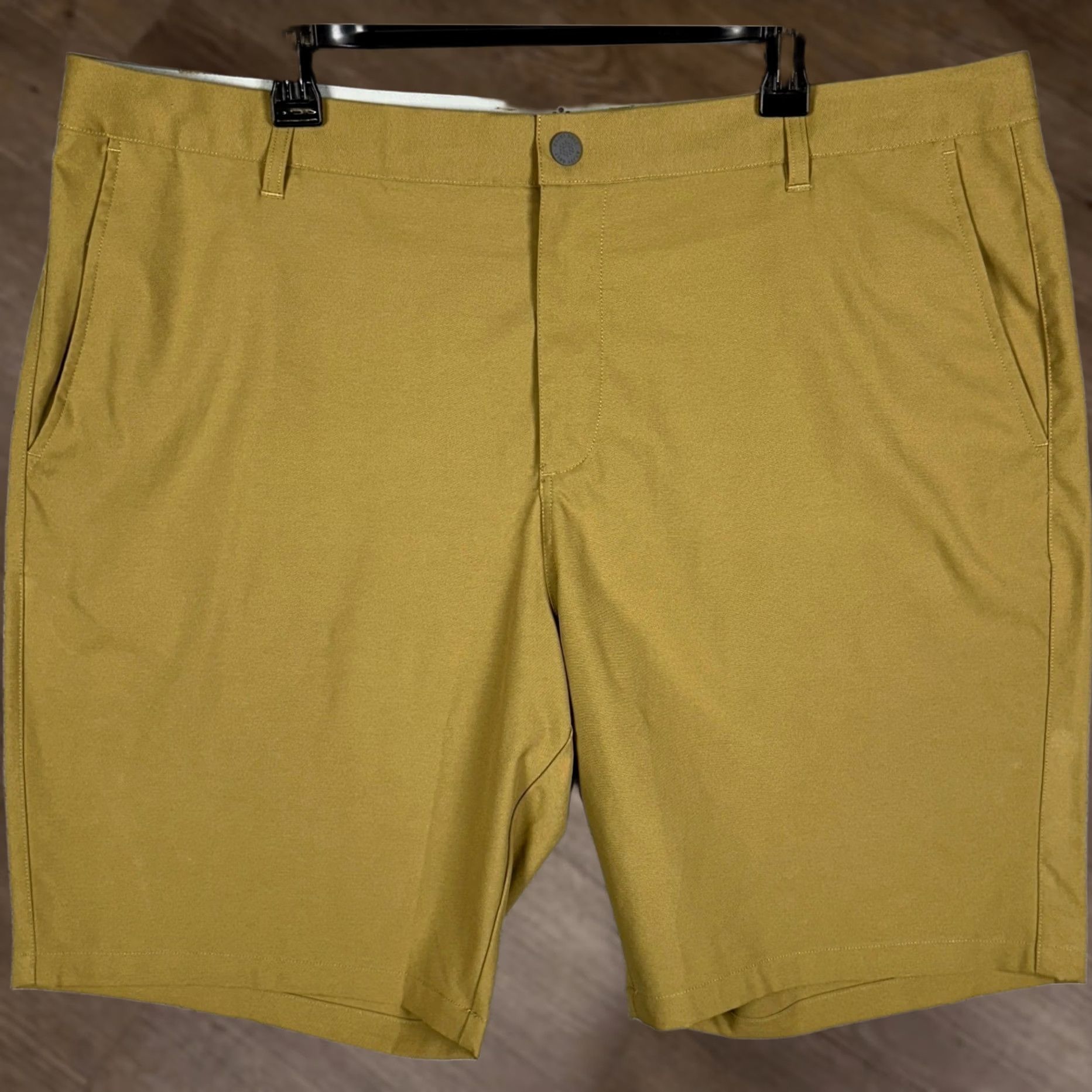 Puma Puma Golf Shorts Mens 42 Tan Brown Chino Performance Casual Flat Front Pockets Size US 42 / EU 58 - 1 Thumbnail