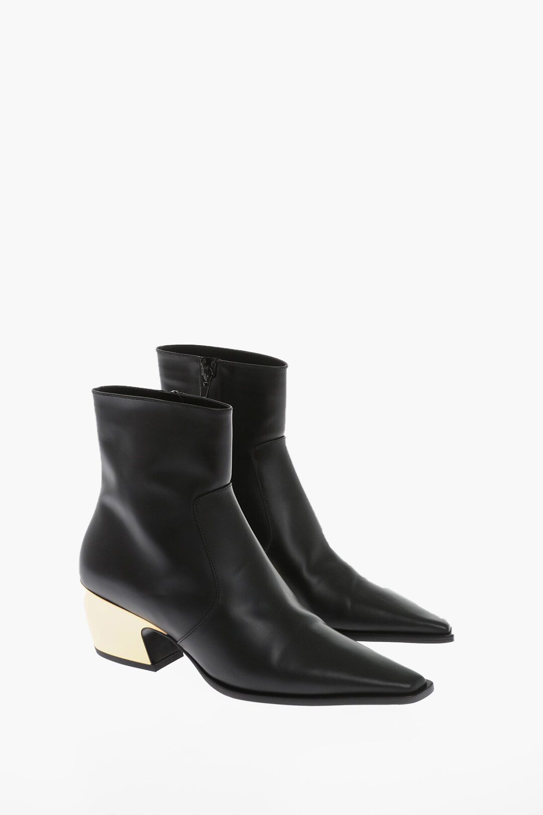 Bottega Veneta og1mm0825 Leather Tokyo Western Booties in Black Size US 6.5 / IT 36.5 - 2 Thumbnail