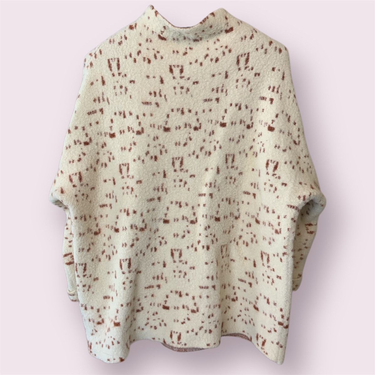 Vintage Cozy Beige Sweater Size ONE SIZE - 2 Thumbnail