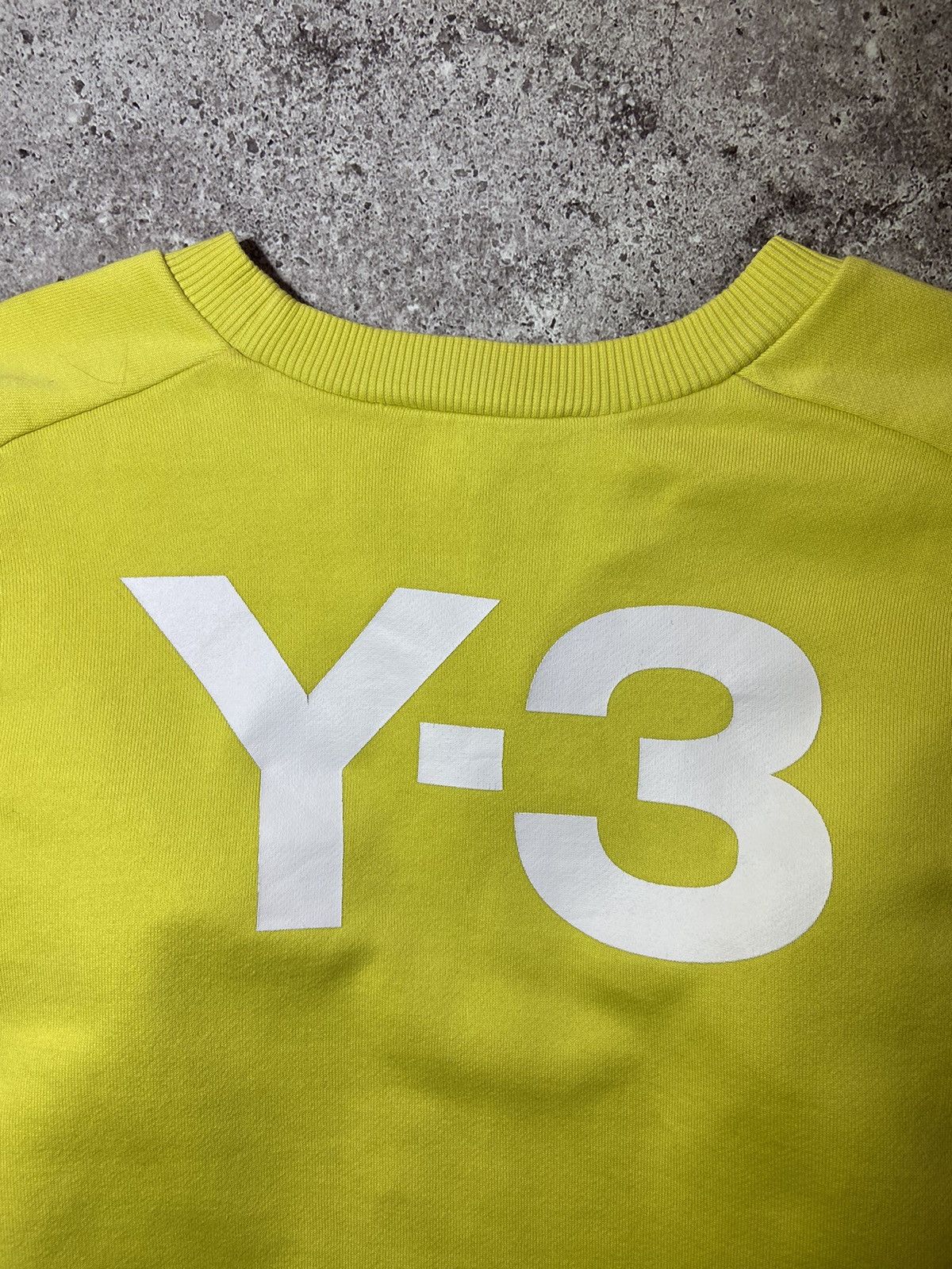 💥Y-3 Adidas & Yohji Jamamoto yellow rare sweatshirt‼️