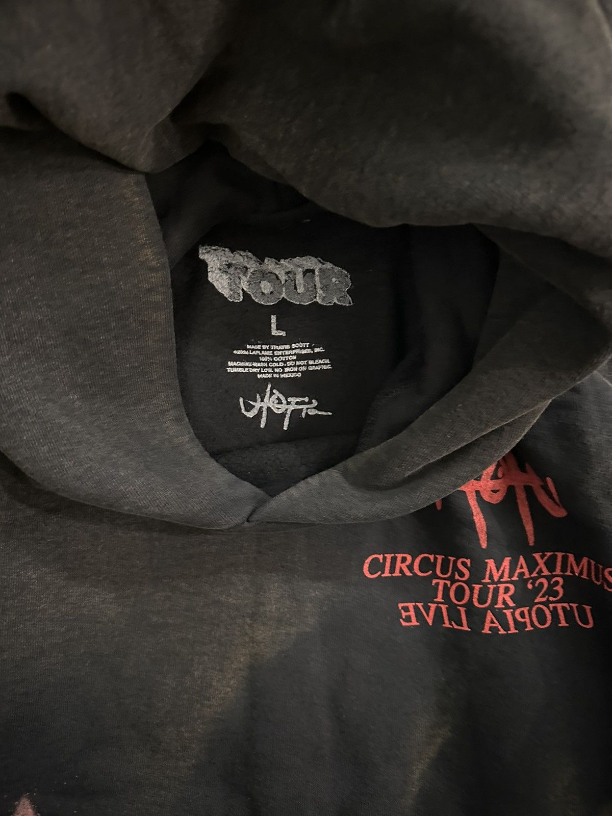 Travis Scott London Exclusive Travis Scott Circus Maximus Utopia Hoodie Size US L / EU 52-54 / 3 - 4 Thumbnail