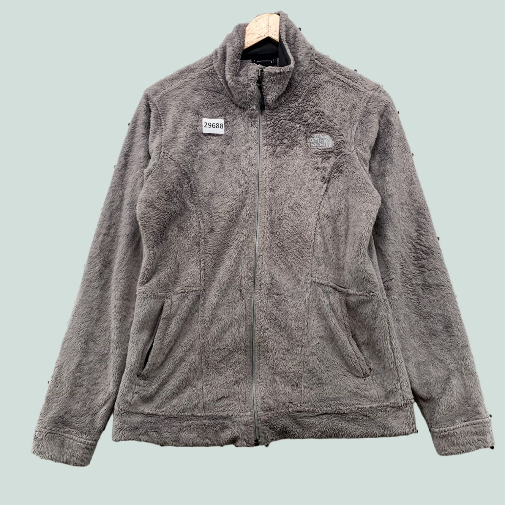 The North Face The North Face Oso Jacket Womens Medium Gray Sherpa Fleece Soft 19x26.5 Size M / US 6-8 / IT 42-44 - 1 Thumbnail