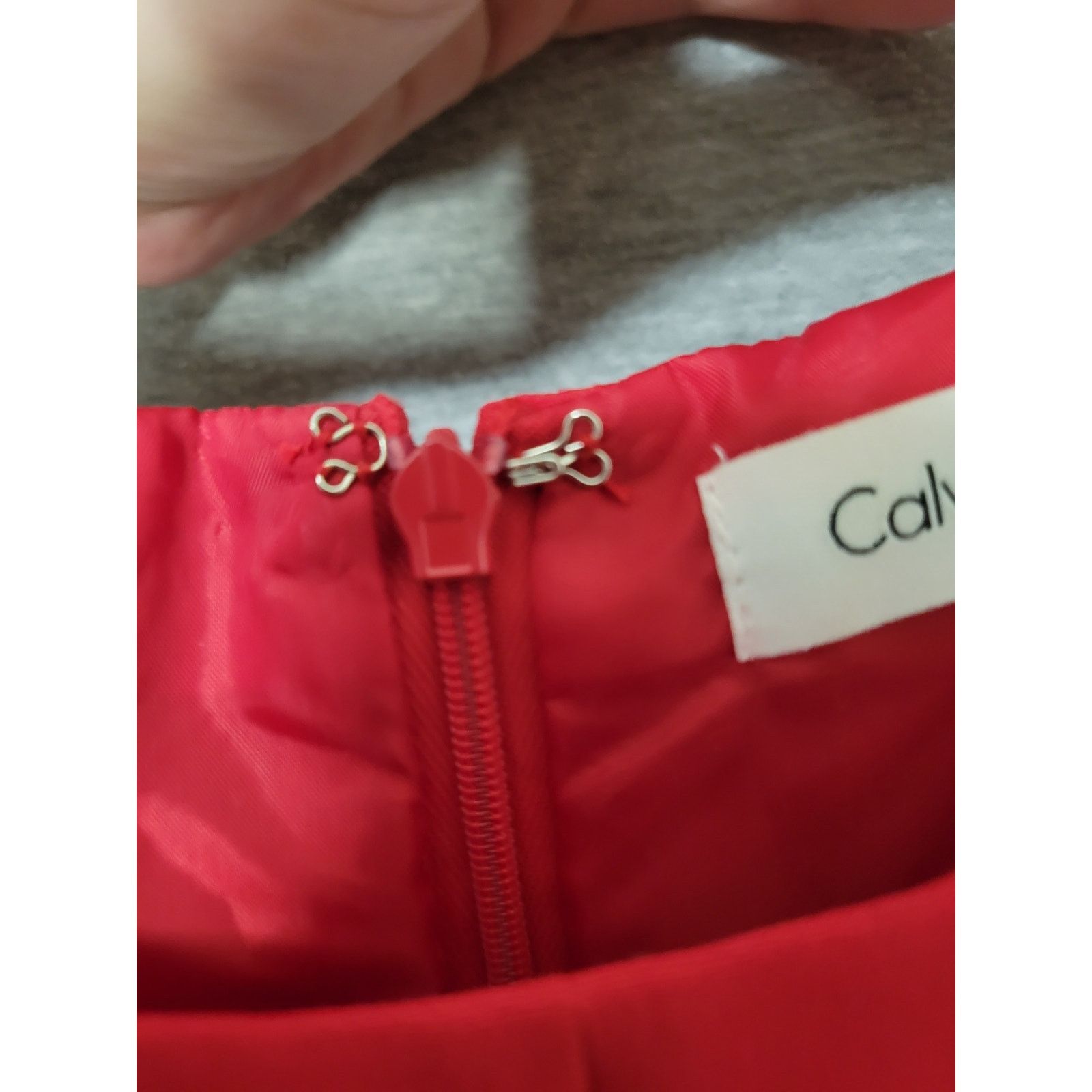 Calvin Klein Women's Calvin Klein Fit and Flare Pleated Cocktail Dress Size XS / US 0-2 / IT 36-38 - 4 Thumbnail
