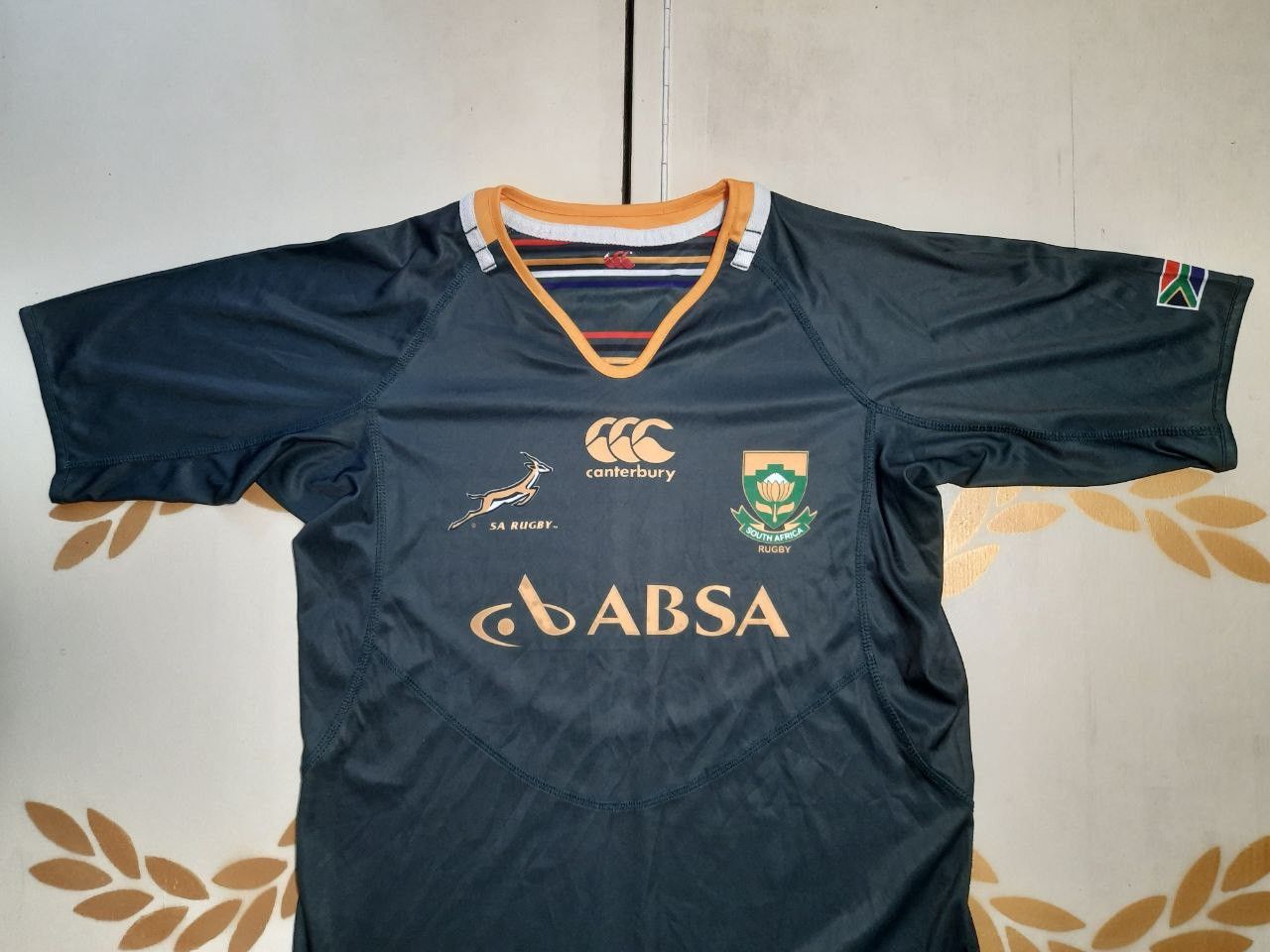 Canterbury of New Zealand Canterbury South Africa Rugby Shirt 2011-2012 Size US M / EU 48-50 / 2 - 7 Thumbnail