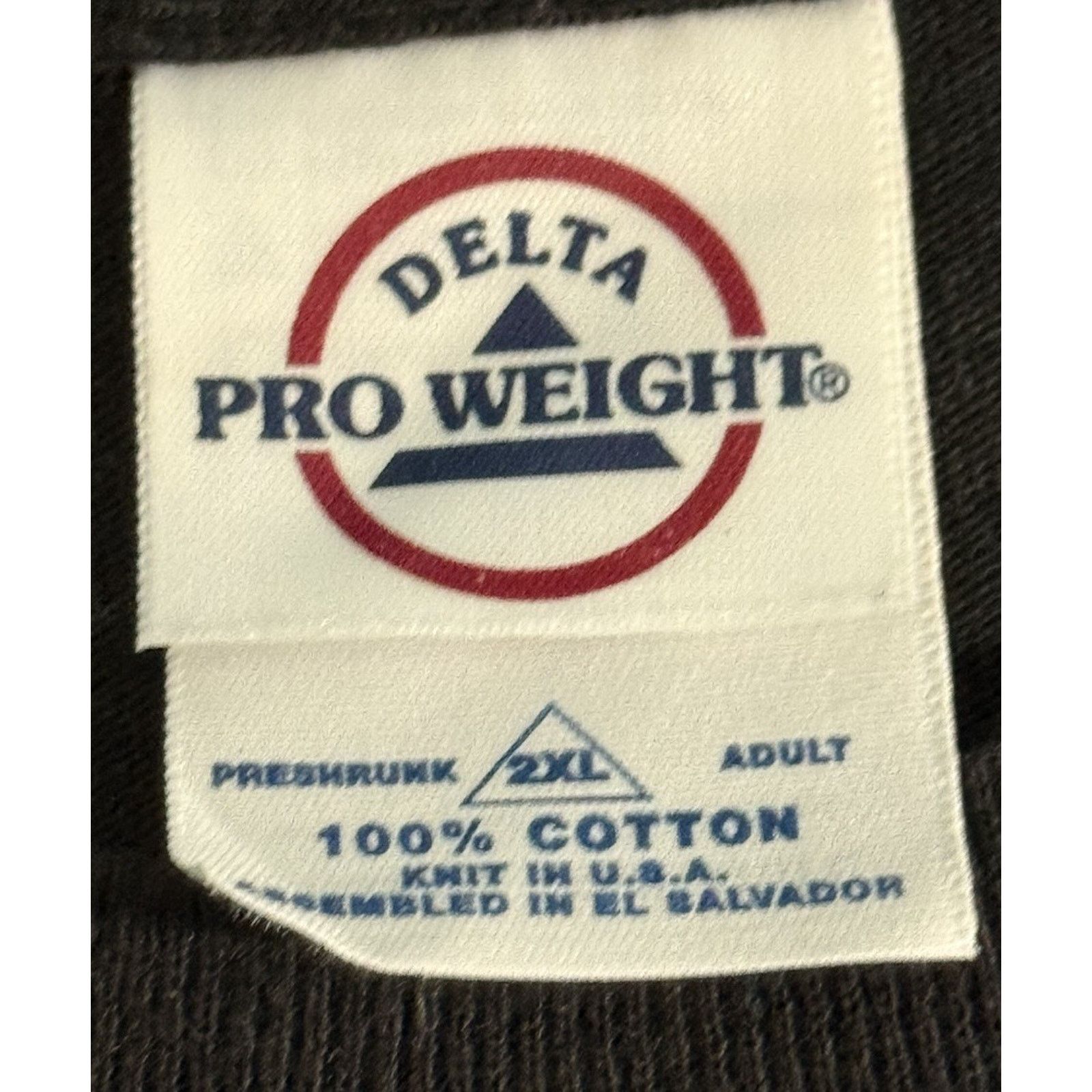 Delta Vintage Corvette T Shirt 2003 Funfest Delta Heavyweight XXL Size US XXL / EU 58 / 5 - 3 Thumbnail