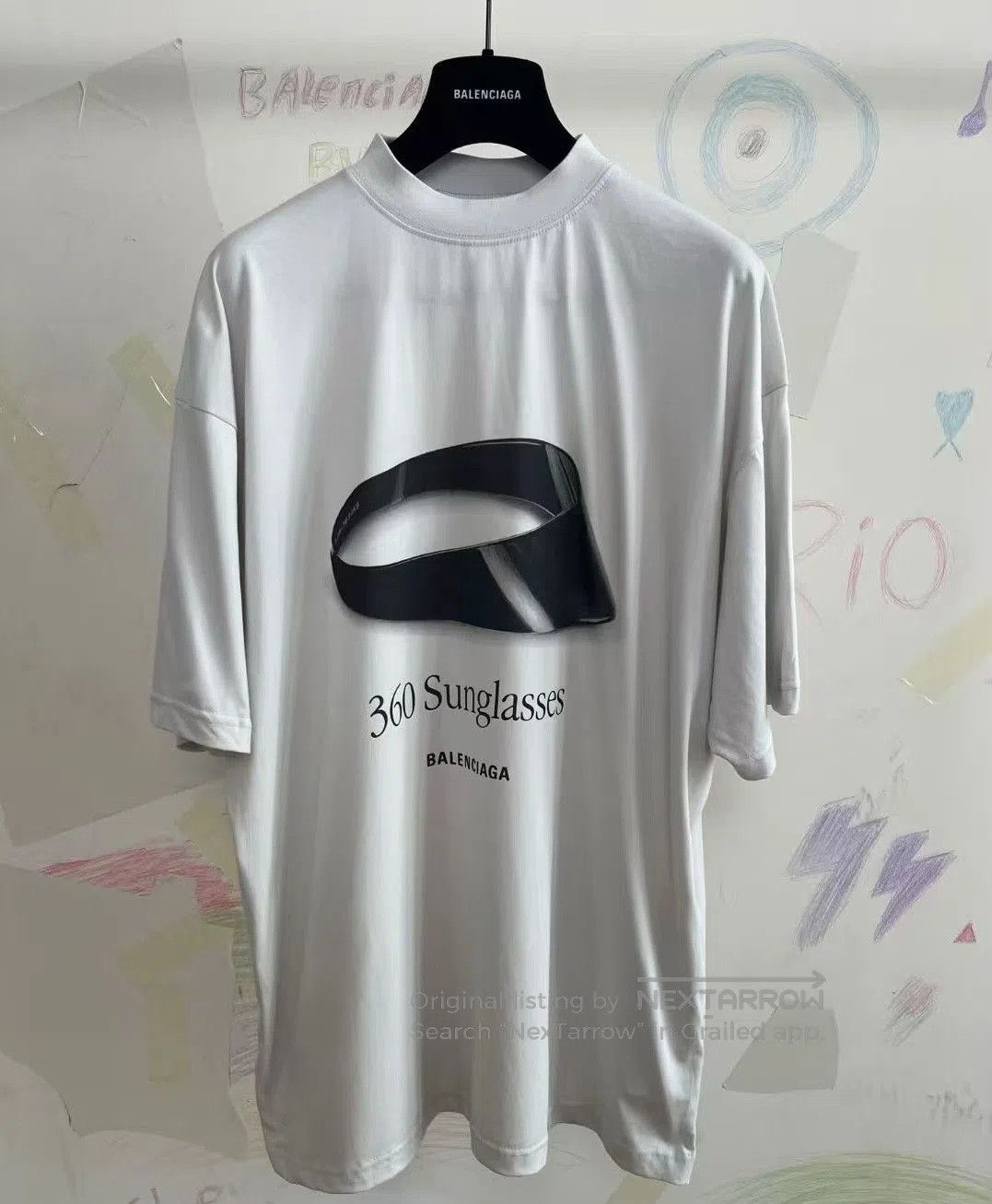 Balenciaga Balenciaga 360 Sunglasses Print T-shirt. Size US M / EU 48-50 / 2 - 1 Thumbnail