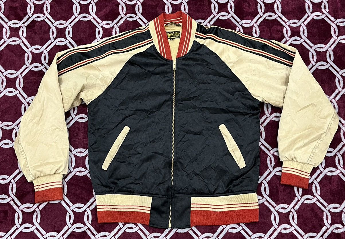 Vintage Sugar Cane & Co Detroit Embroidered Sukajan Jacket