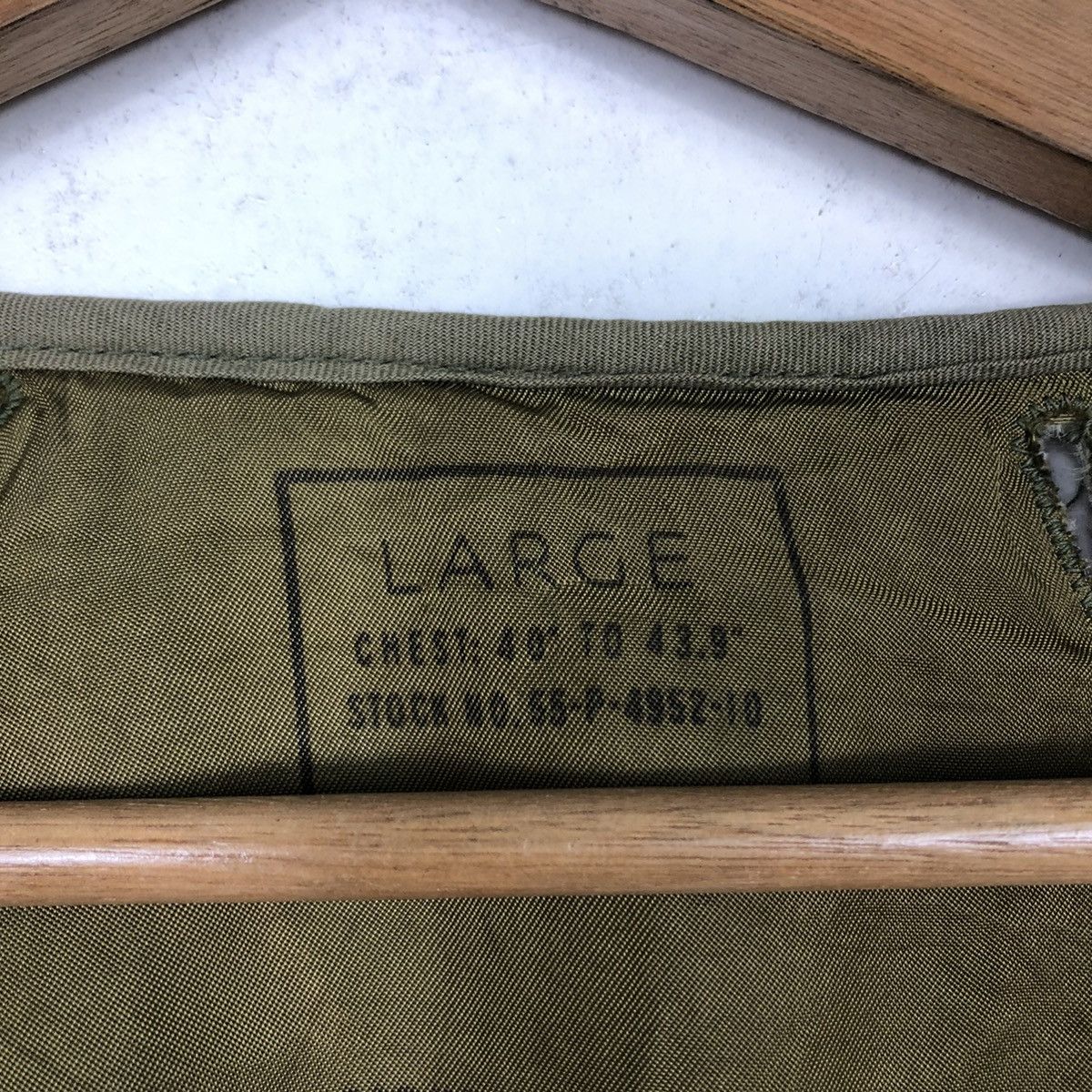 Vintage 📌Vintage Chore Worker Military Jacket Button Size US L / EU 52-54 / 3 - 17 Thumbnail