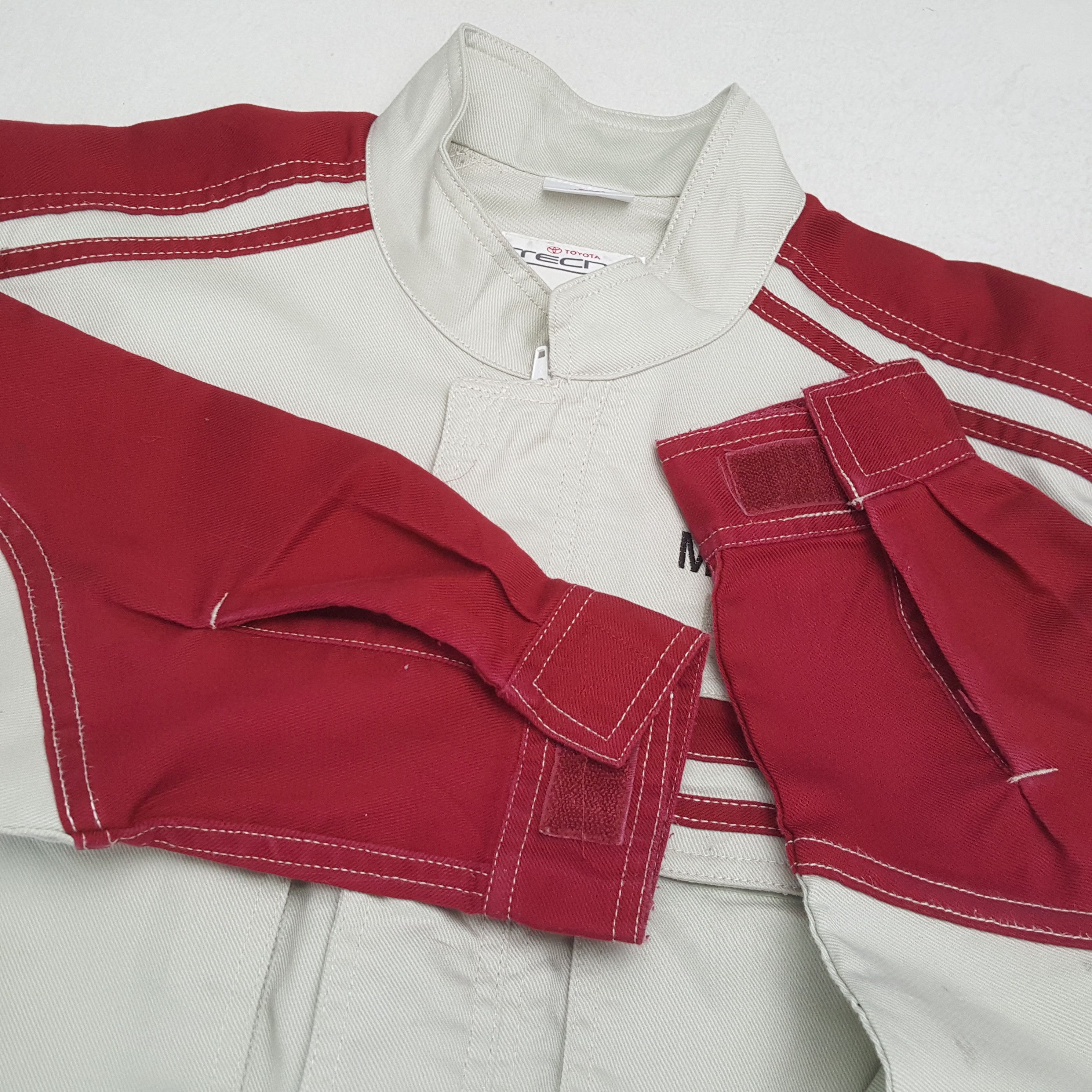 Vintage TOYOTA TECNO Japanese Motorsports Coverall JACKET Size US M / EU 48-50 / 2 - 13 Thumbnail