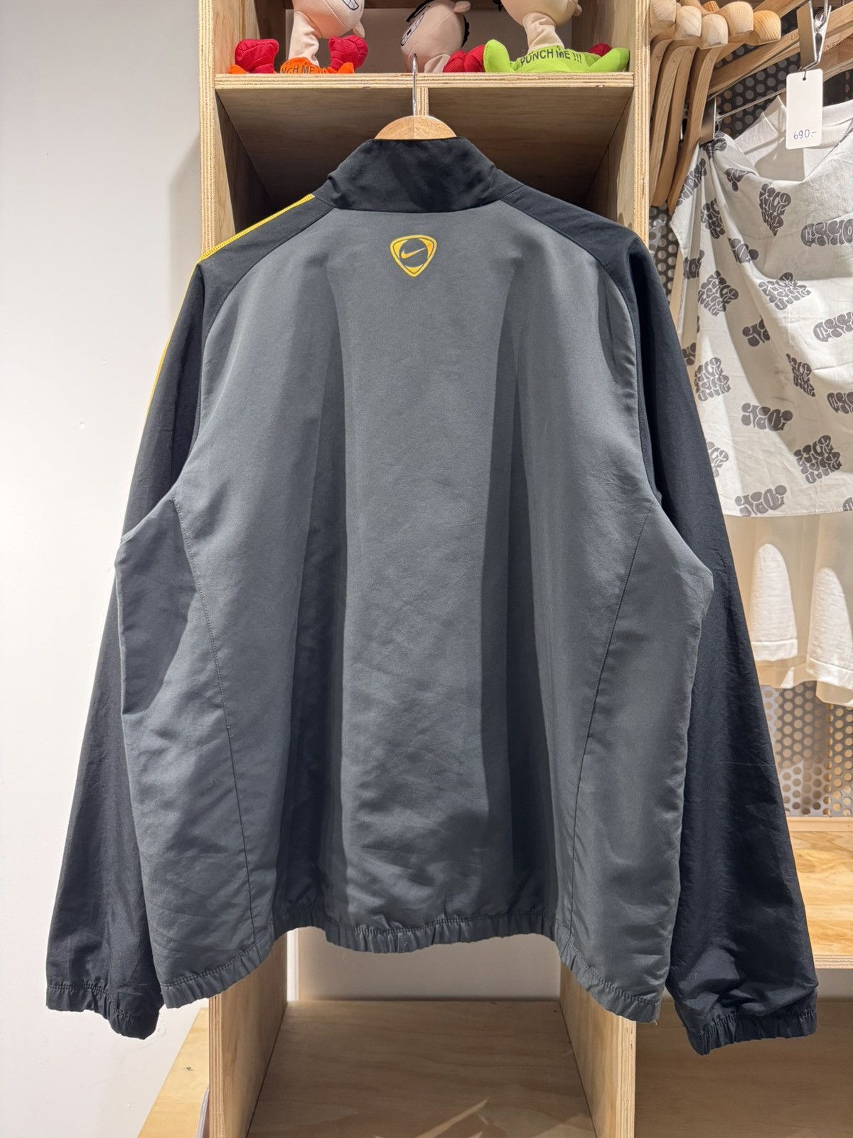 Nike Brazil 🇧🇷 2010-11 Nike Total 90 Full-Zip Jacket Size US XL / EU 56 / 4 - 2 Thumbnail