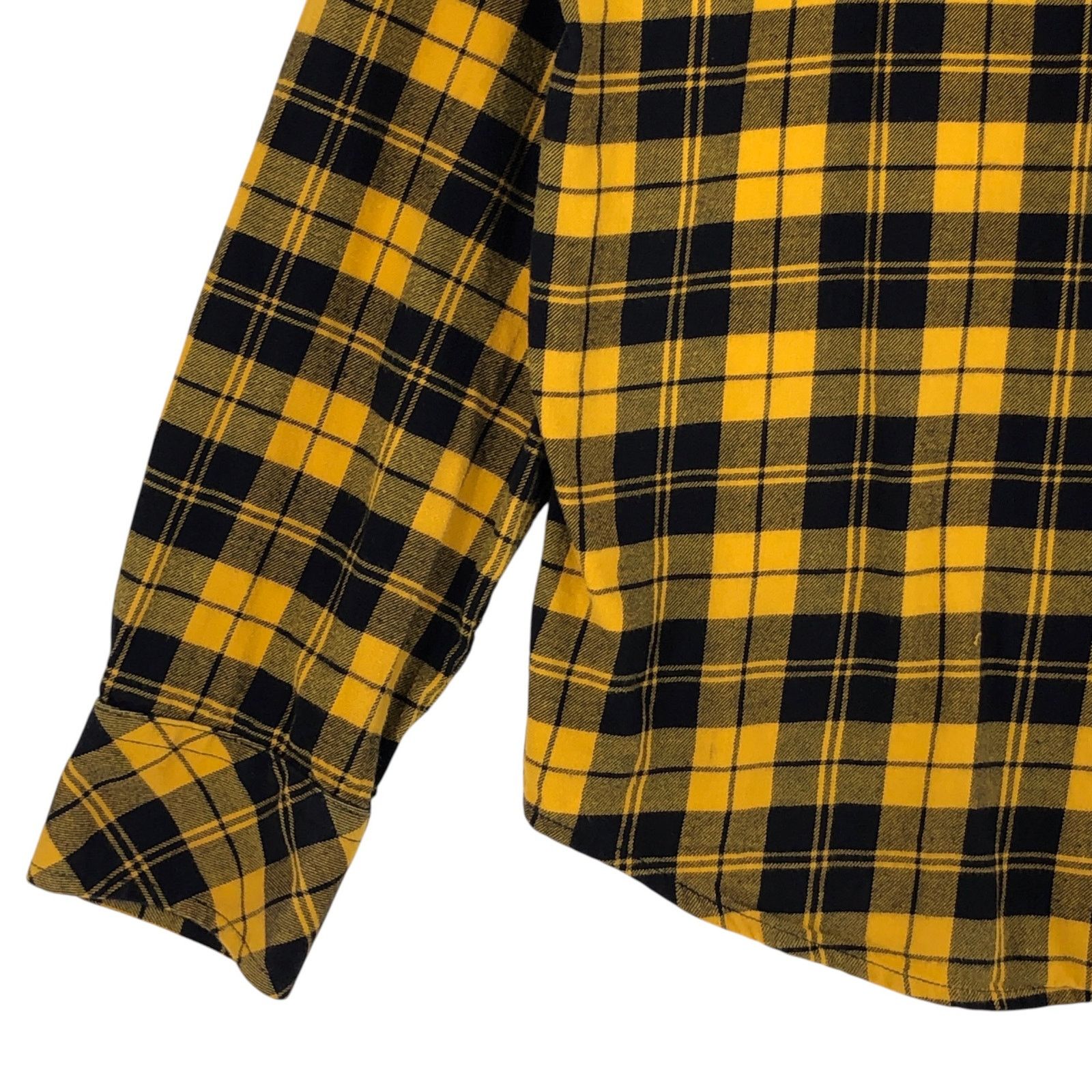Diesel Diesel Sz XXL Shirt Flannel East Long Chk Yellow Black Snaps Size US XXL / EU 58 / 5 - 4 Thumbnail